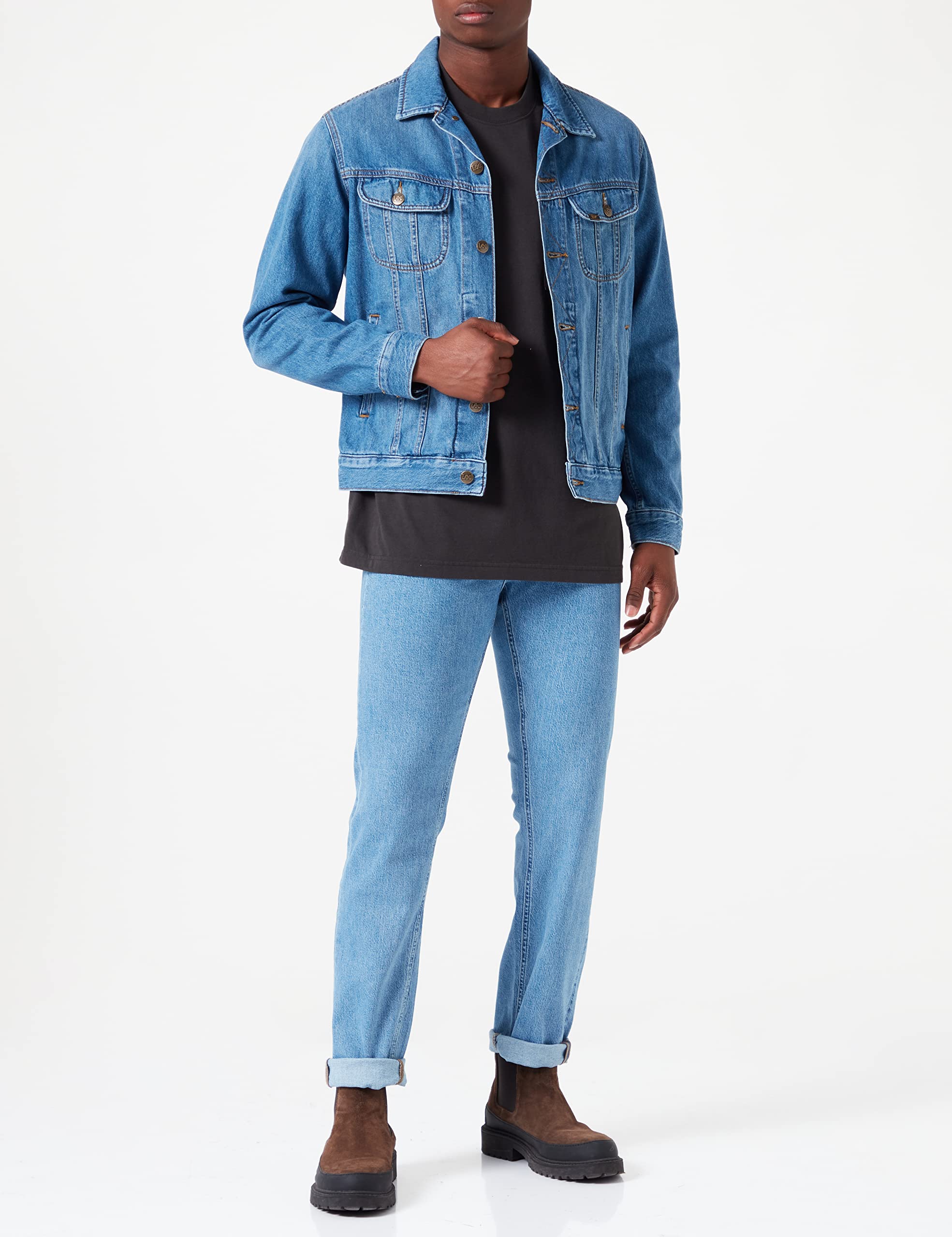 Lee Extreme Motion Rider Veste jean homme denim