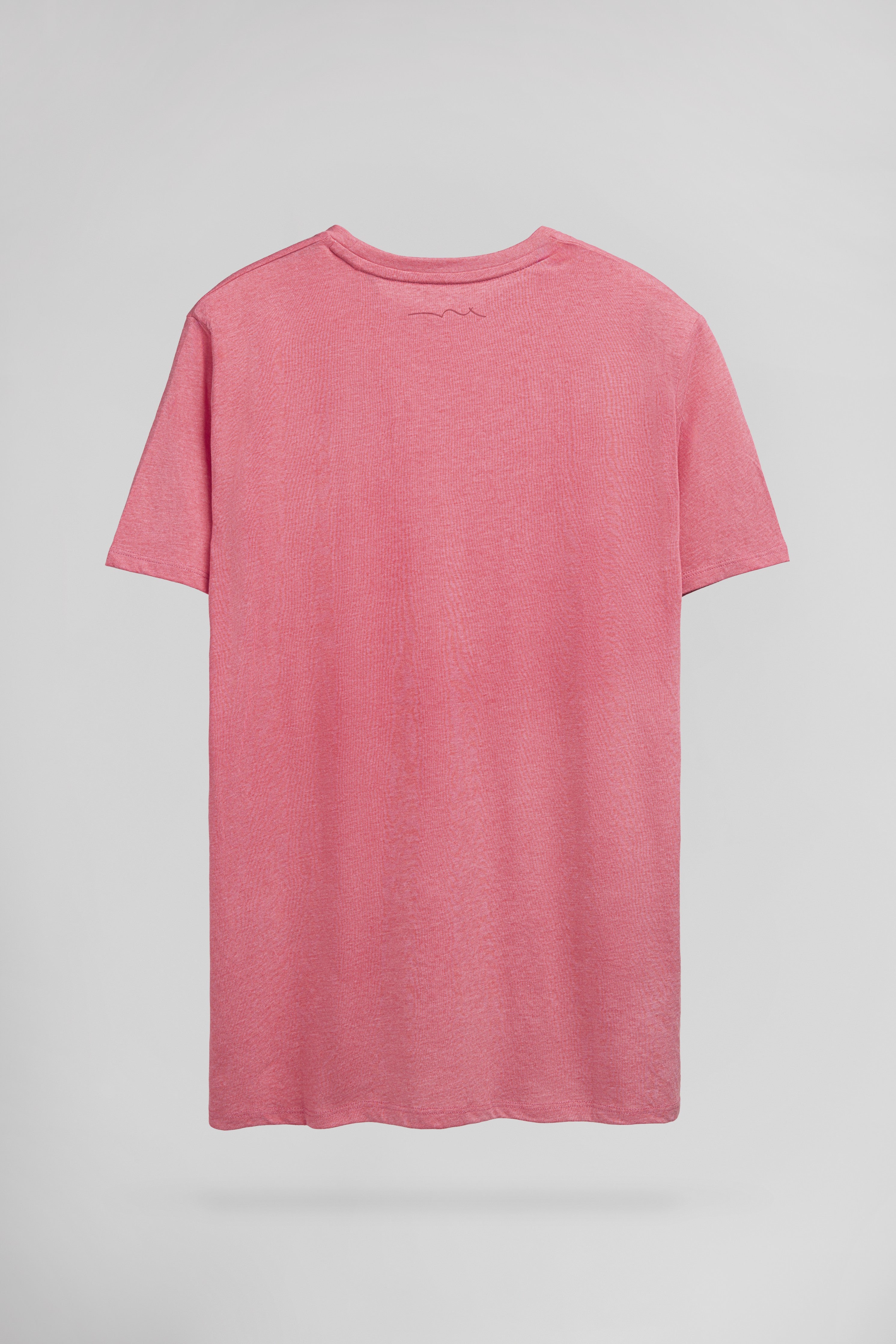 Teddy Smith The Tee 1 MC T-shirt rose vif coton
