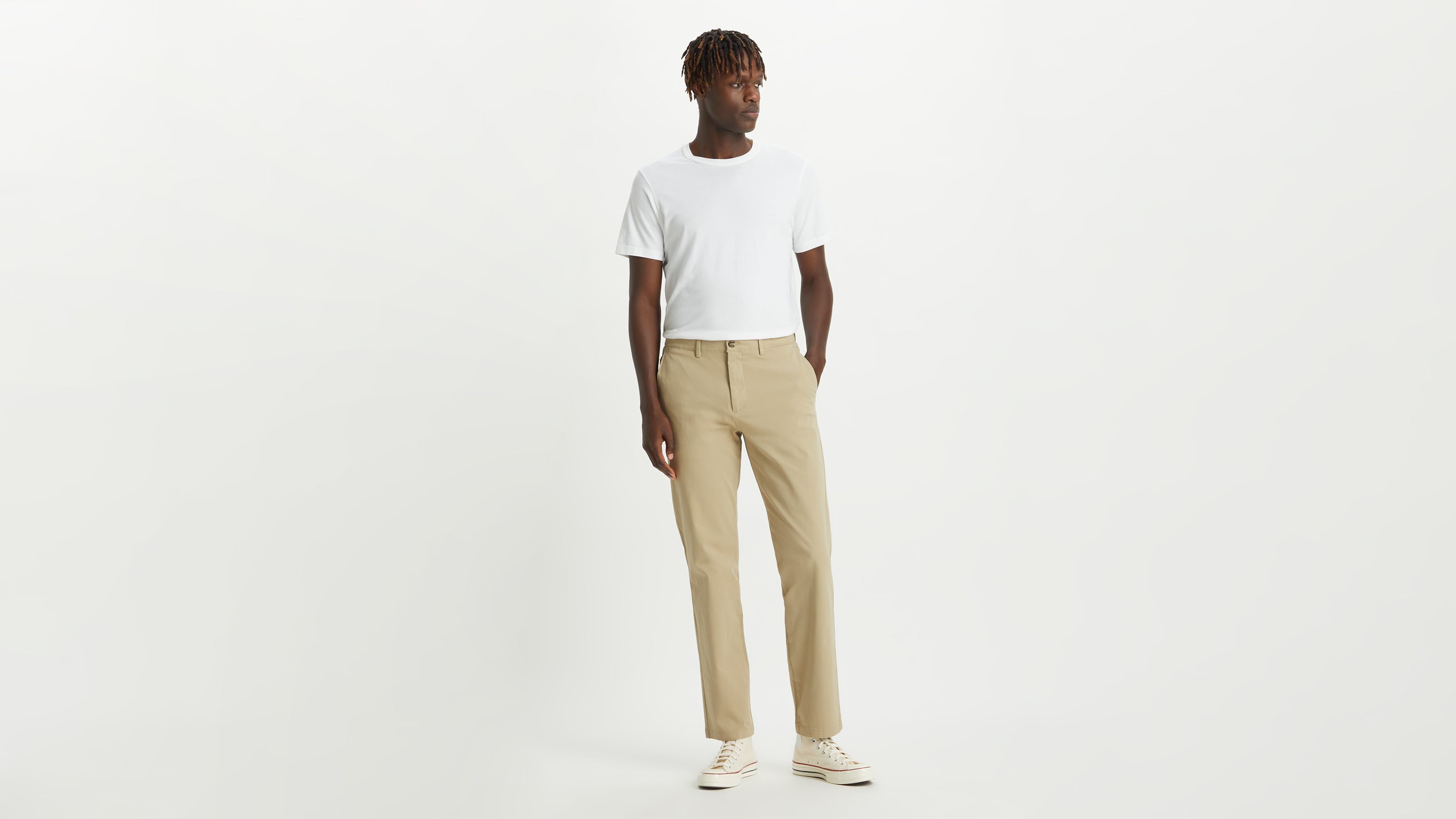 Dockers Crafted Khaki Slim Fit chino homme beige khaki