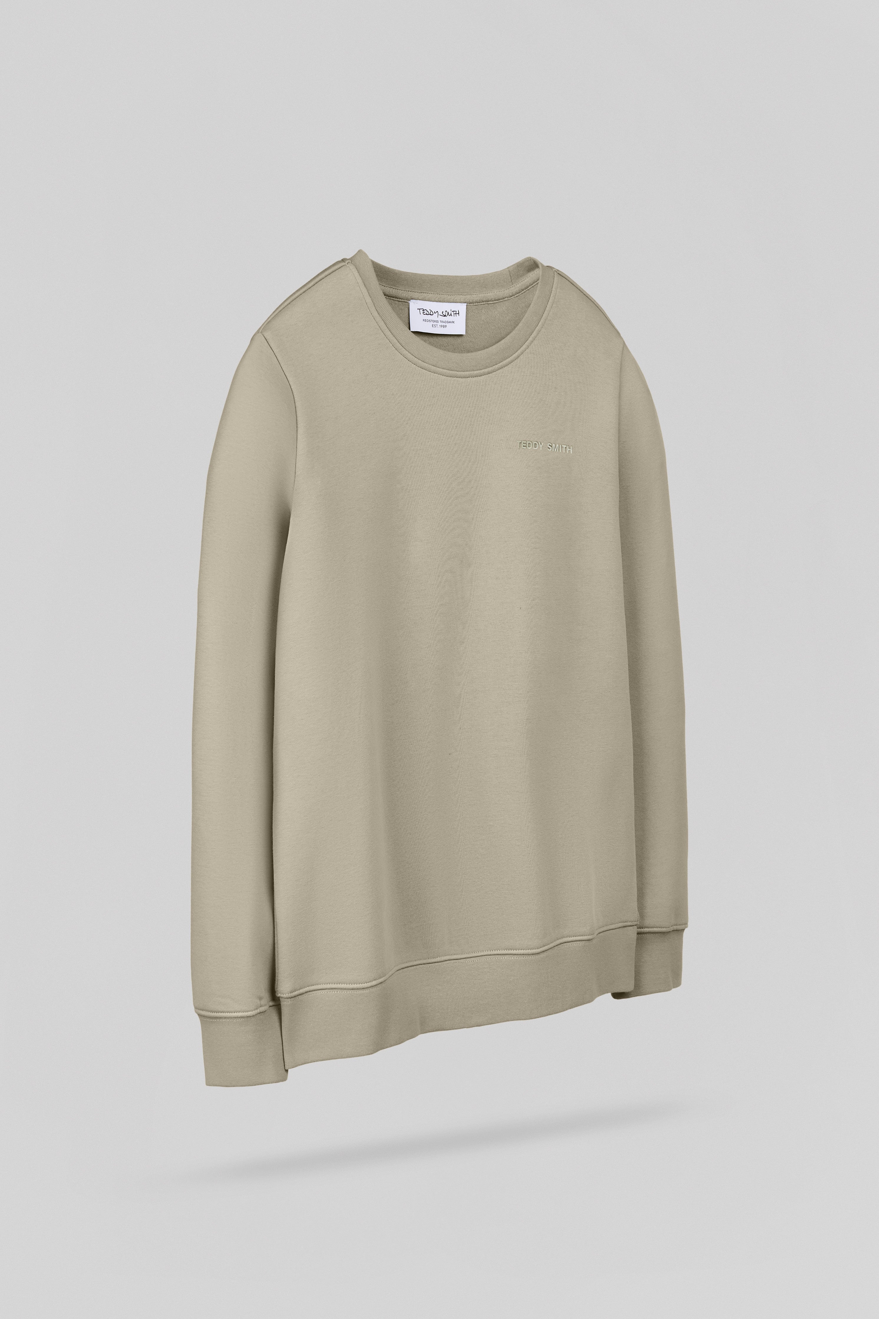 Teddy Smith S-Nark RC Jr sweat garçon kaki délavé