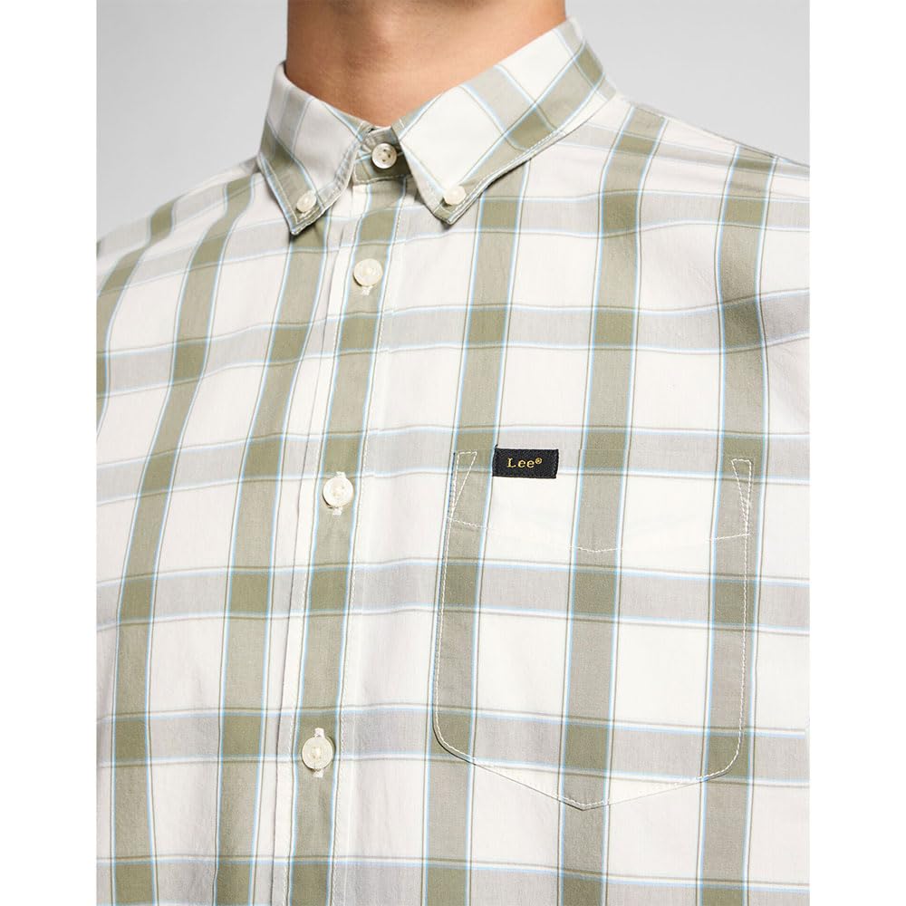 Lee Button Down Chemise Homme Lakeside Wash Taille XL