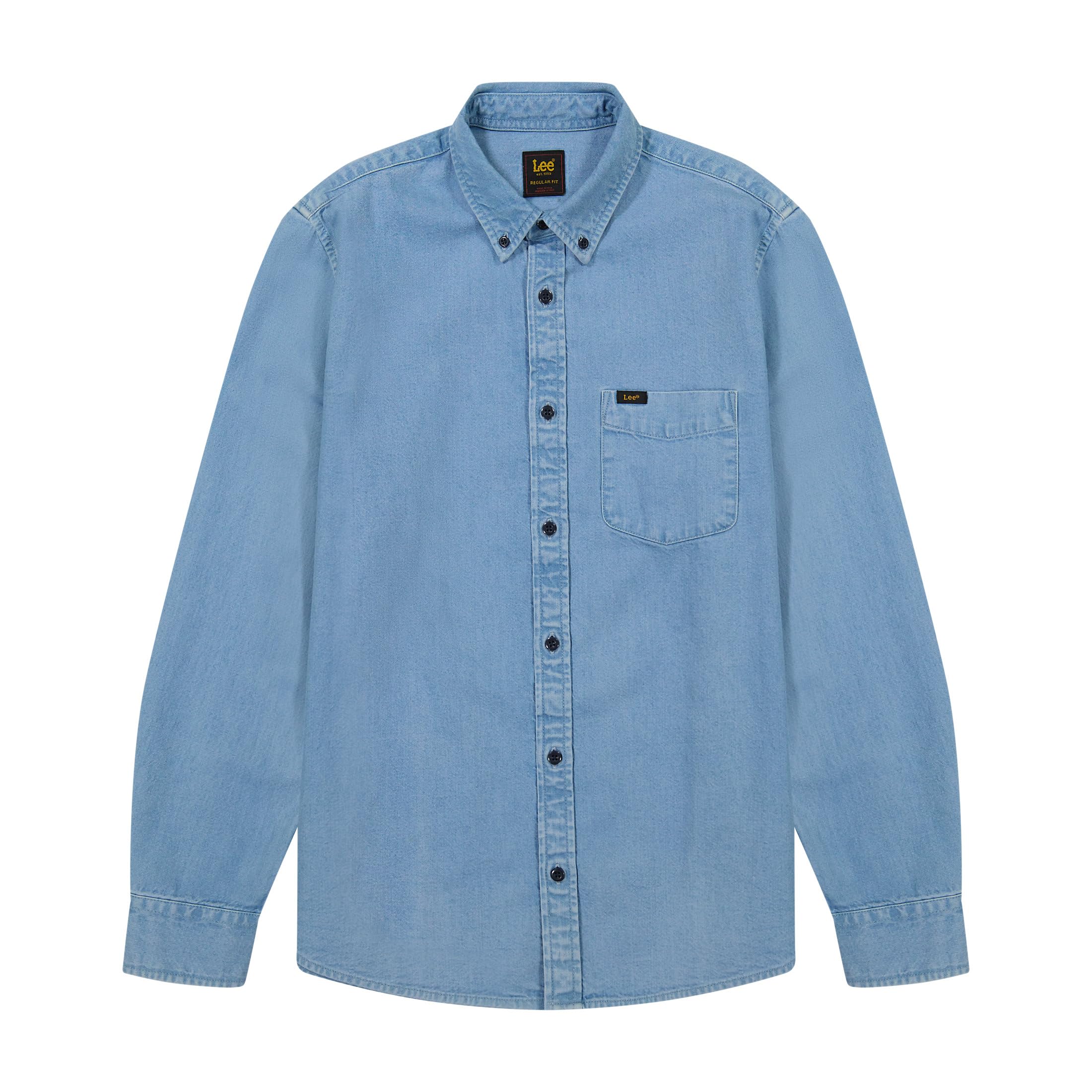 Lee Button Down chemise homme Orion Stripe coton