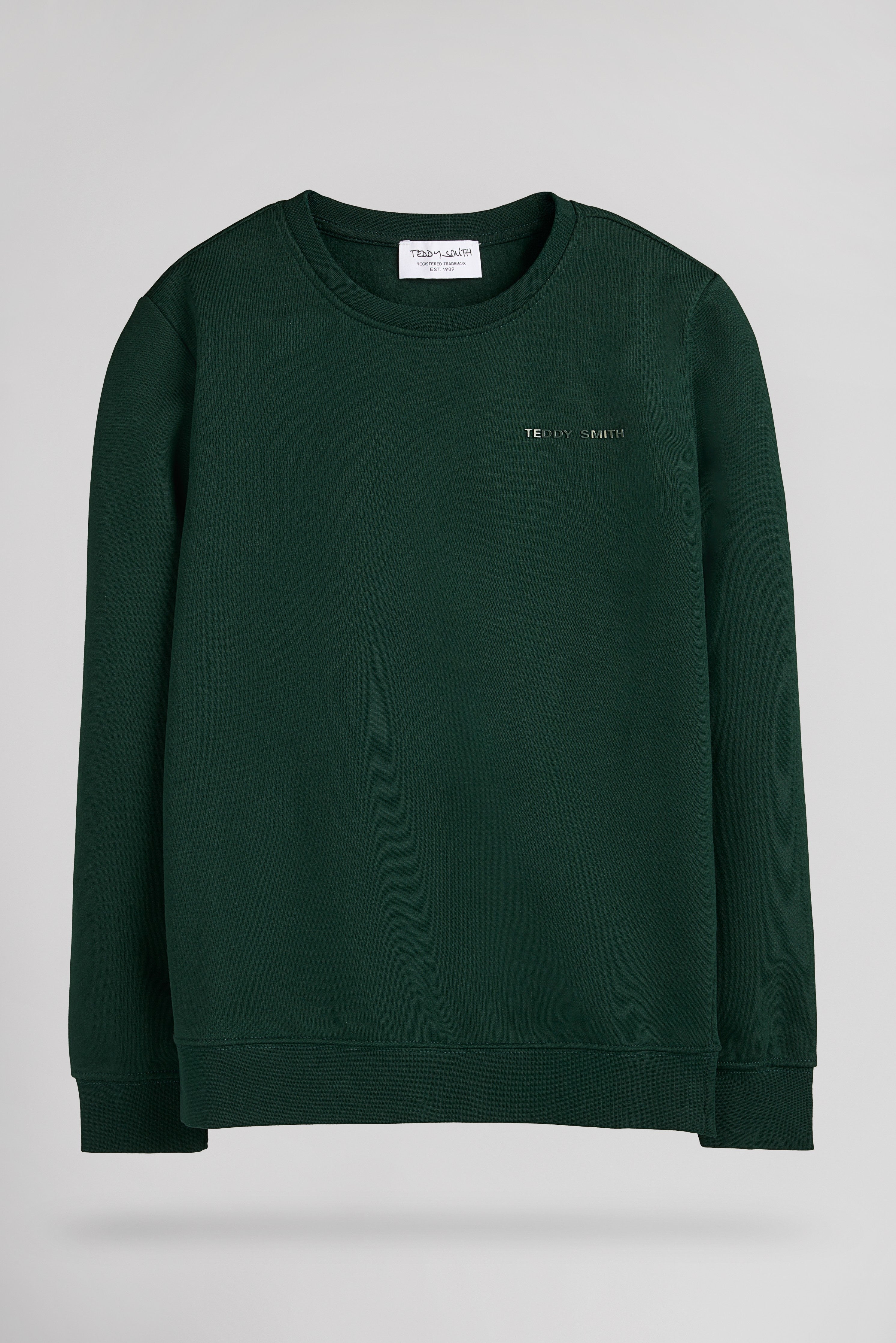 Teddy Smith S-Nark RC sweat garçon vert scarabé