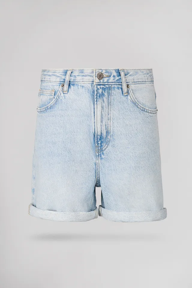 Teddy Smith S-Lucy SH short jean indigo clair 100% coton