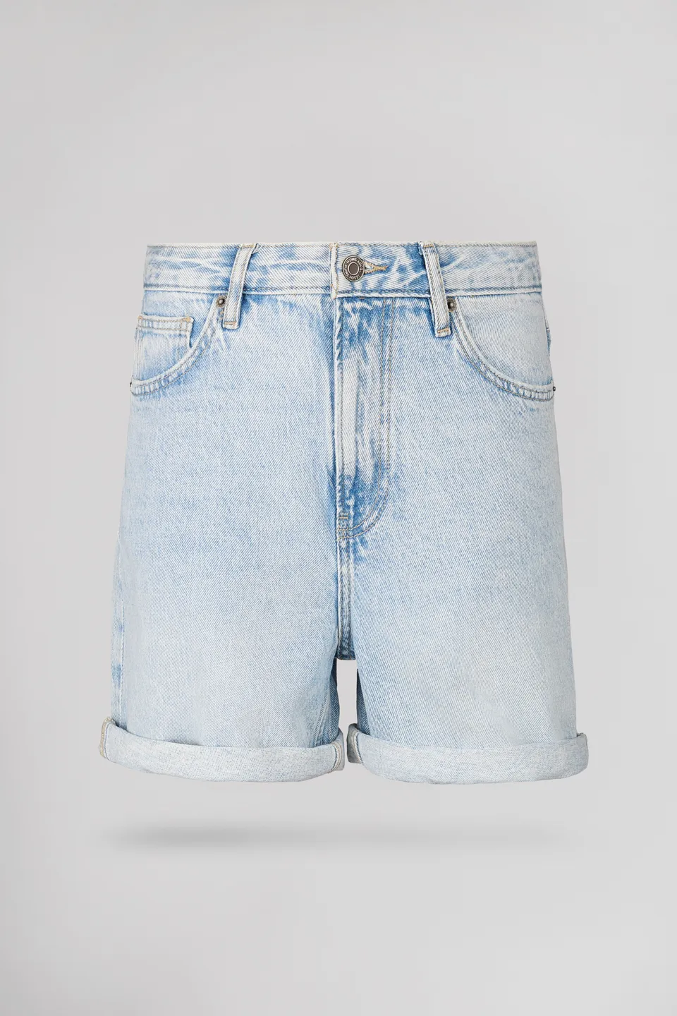 Teddy Smith S-Lucy SH short jean indigo clair 100% coton