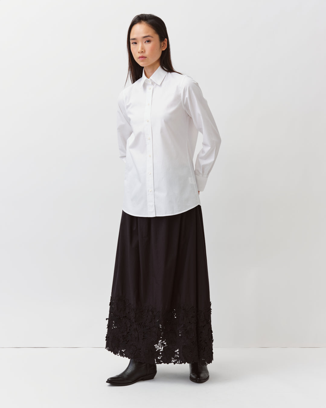 Diega Ceza chemise droite blanche