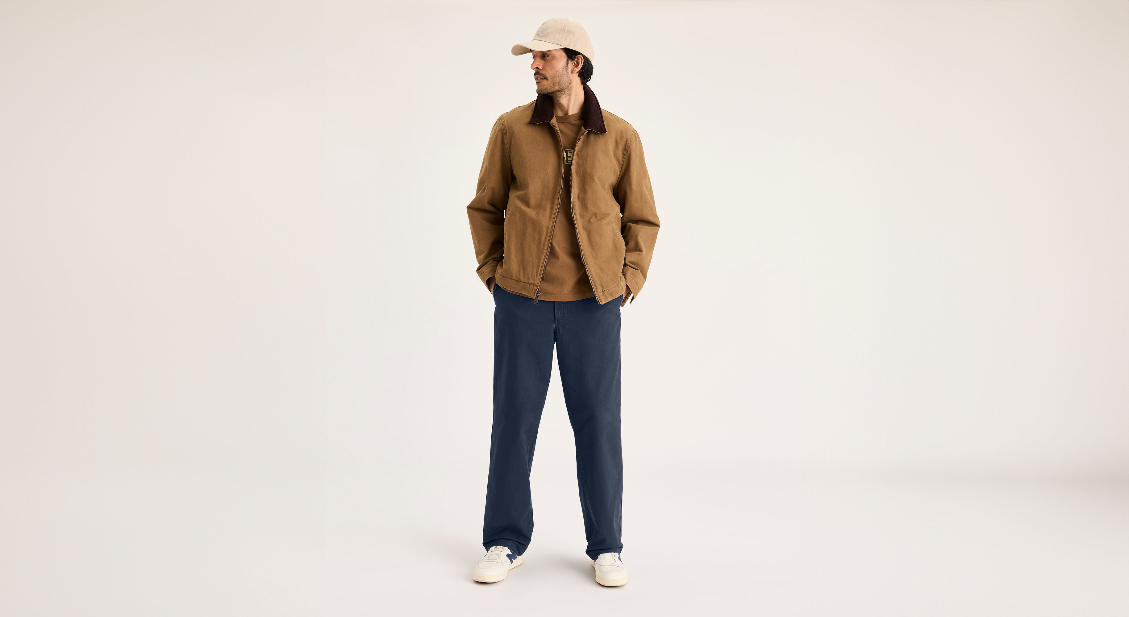 Dockers Eighty-Six Alpha chino loose bleu marine stretch