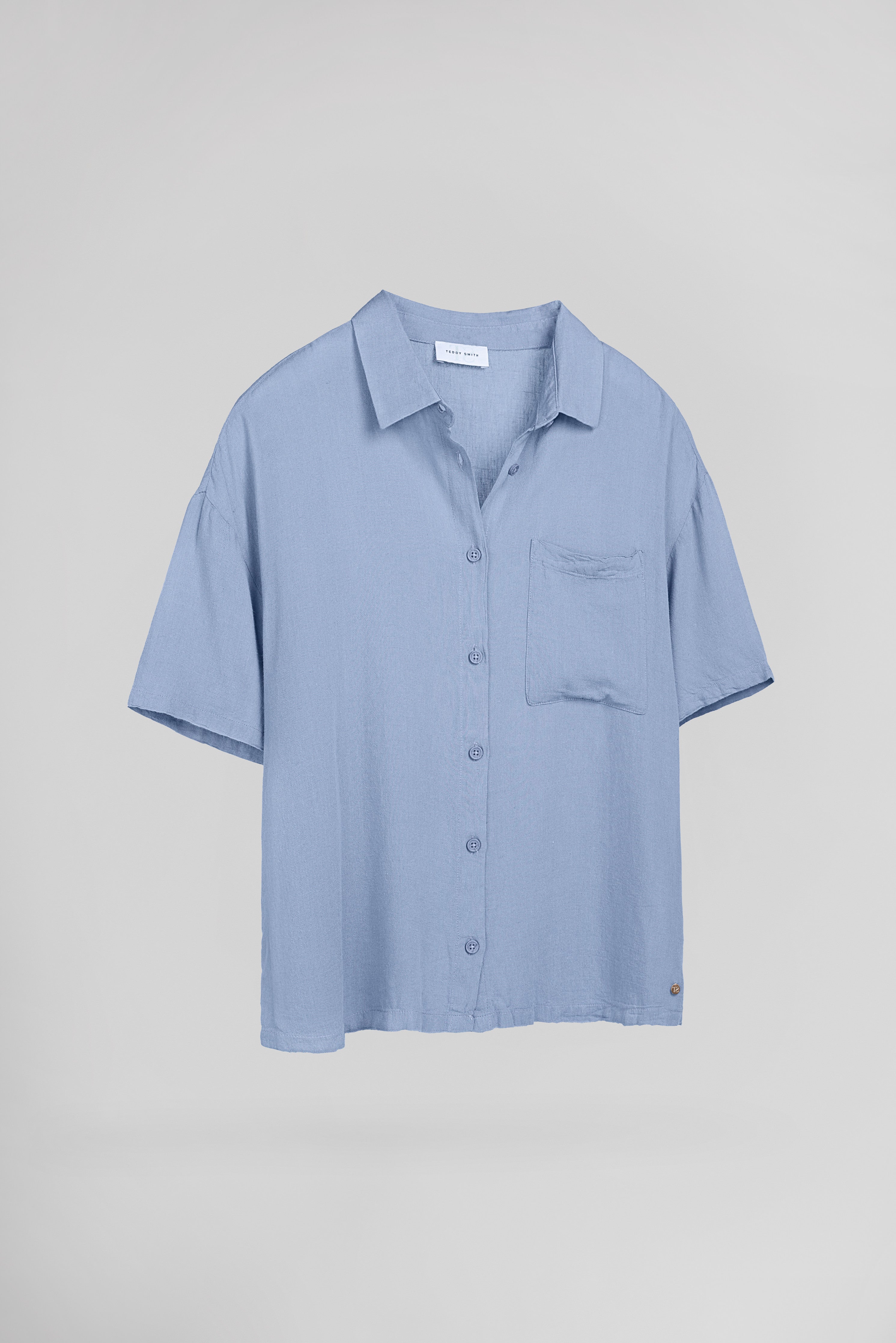 Teddy Smith C-ELIA chemise femme bleu nuageux