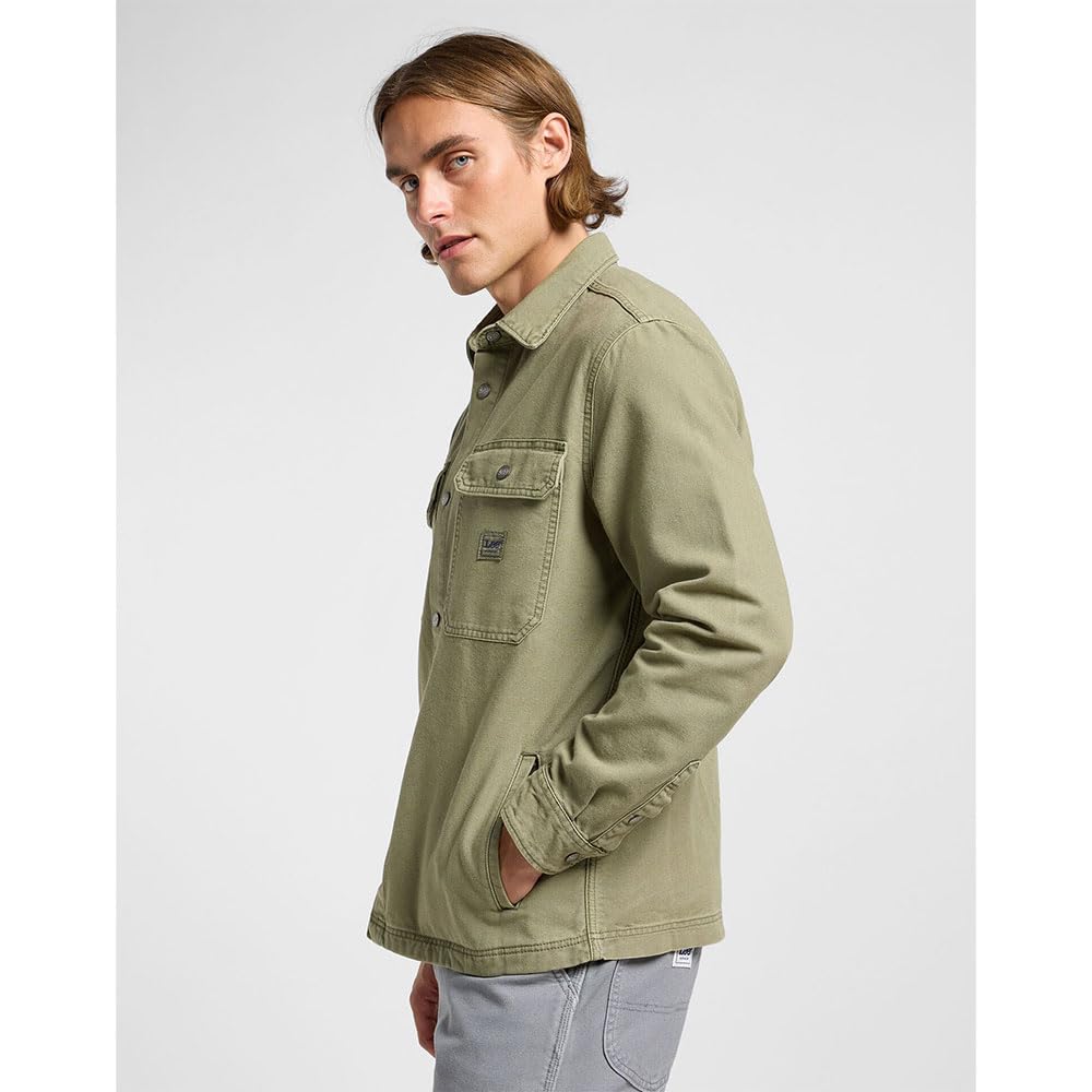 Lee Workwear Overshirt Surchemise Homme Écru Taille L