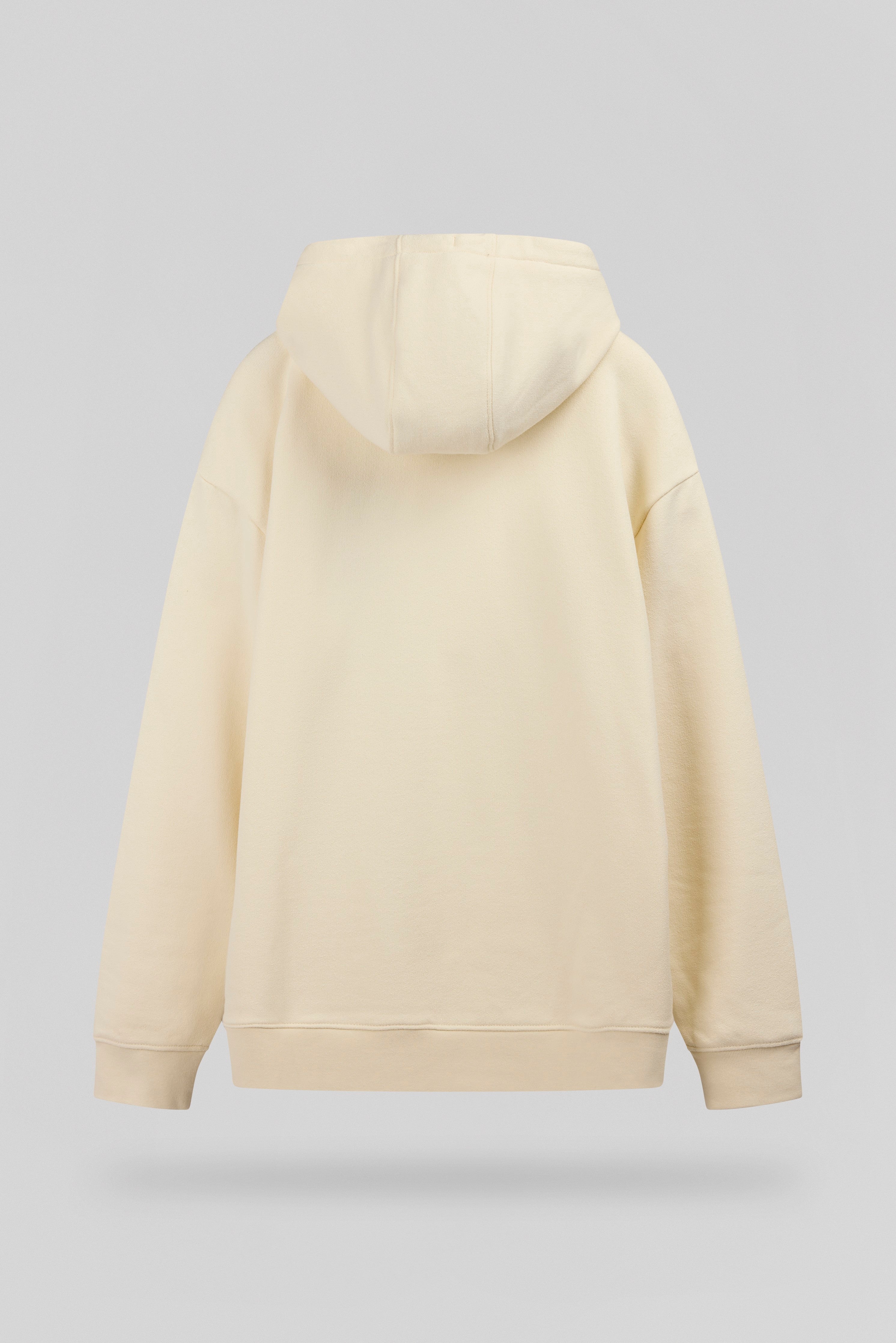 Teddy Smith S-Noah Hoody sweat capuche homme Cream oversize