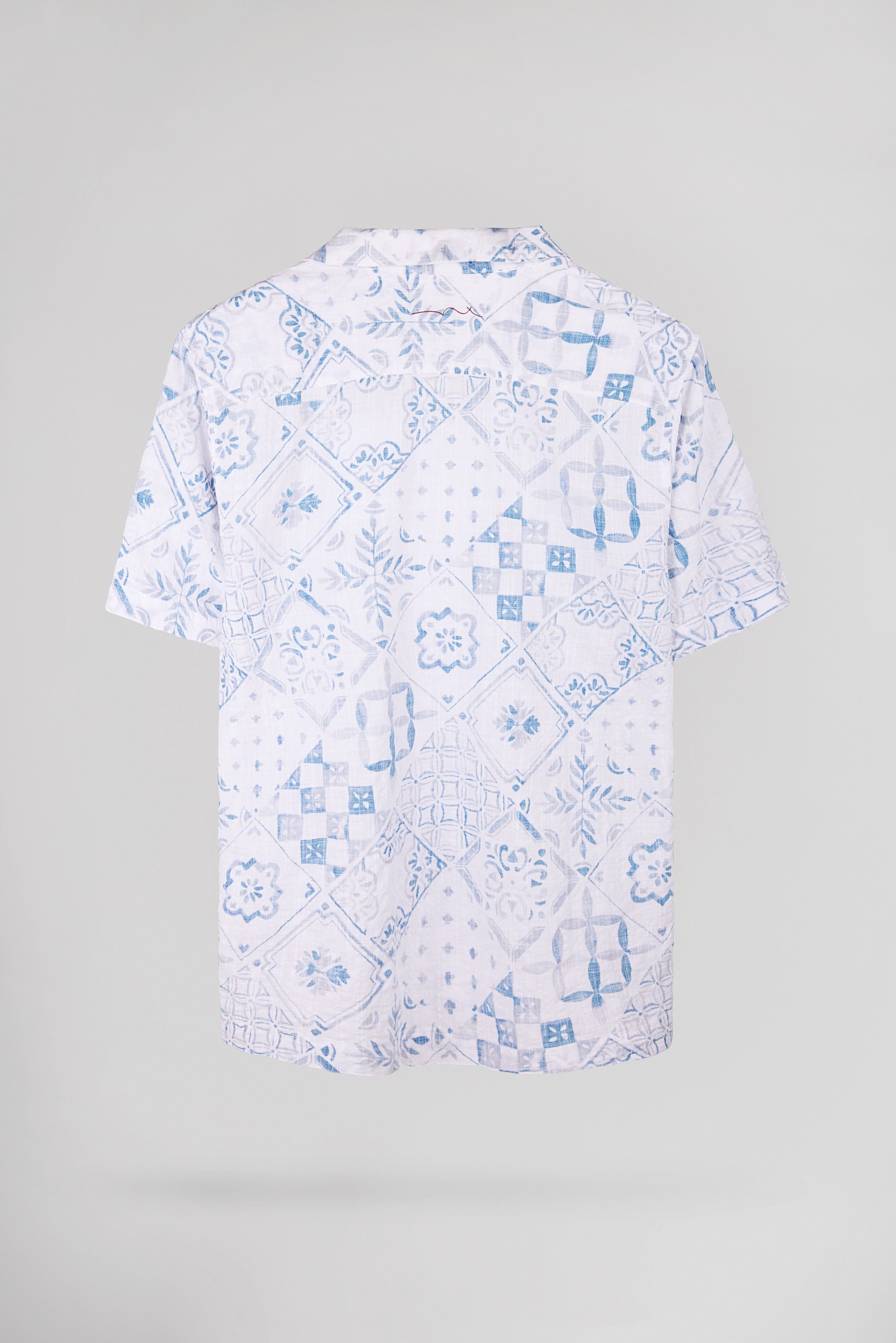 Teddy Smith C-Raymond Chemise Hawaïenne Blanche Coton