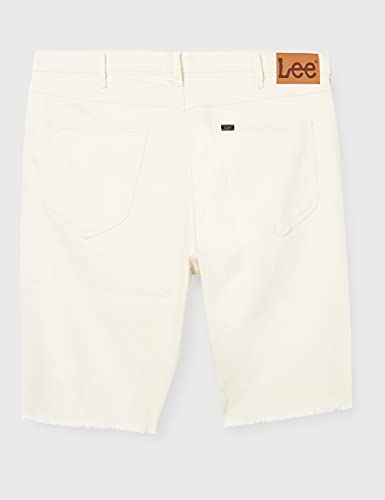 Lee Cut Off short homme summer wash denim effiloché