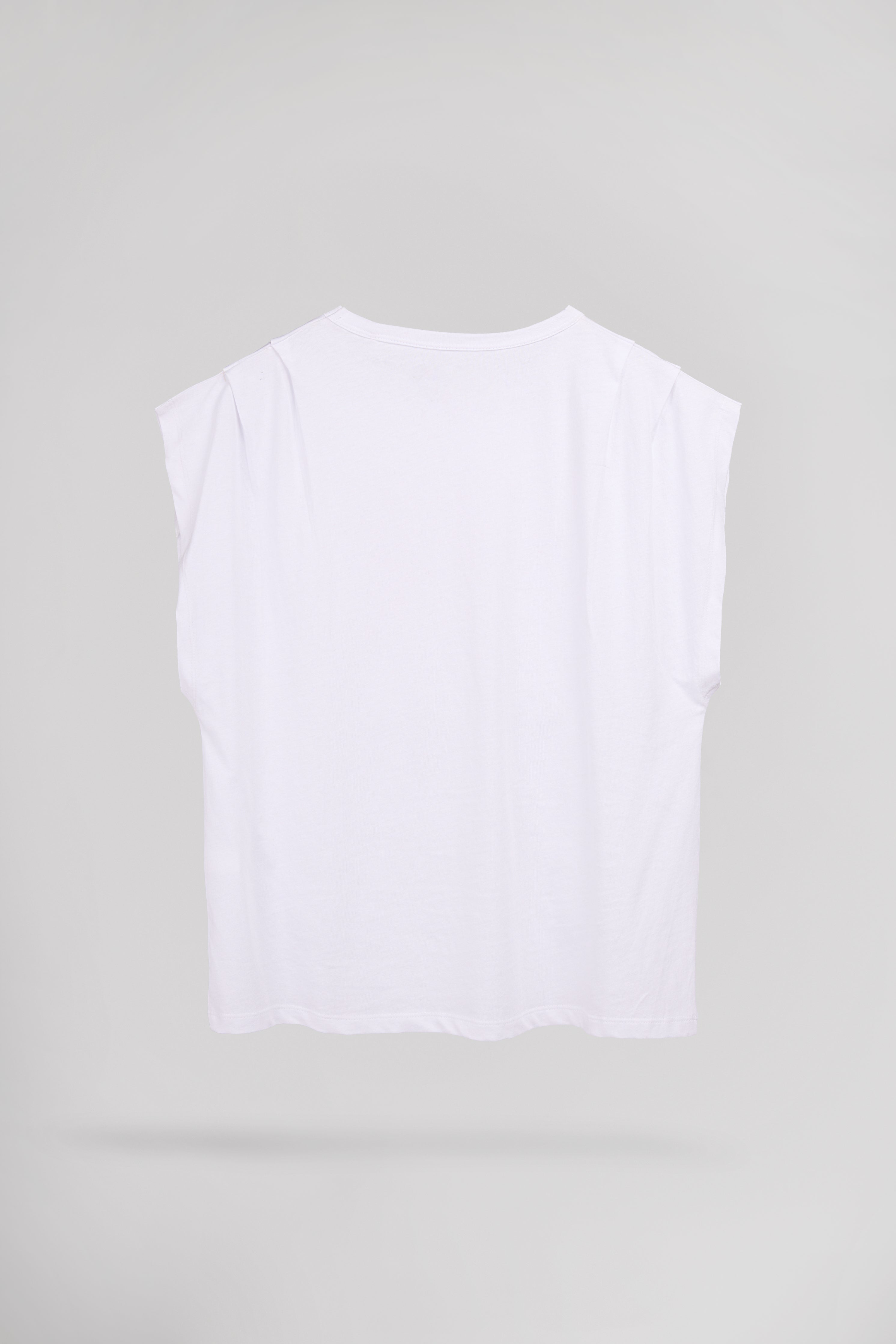 Teddy Smith T-Miami débardeur femme blanc coton