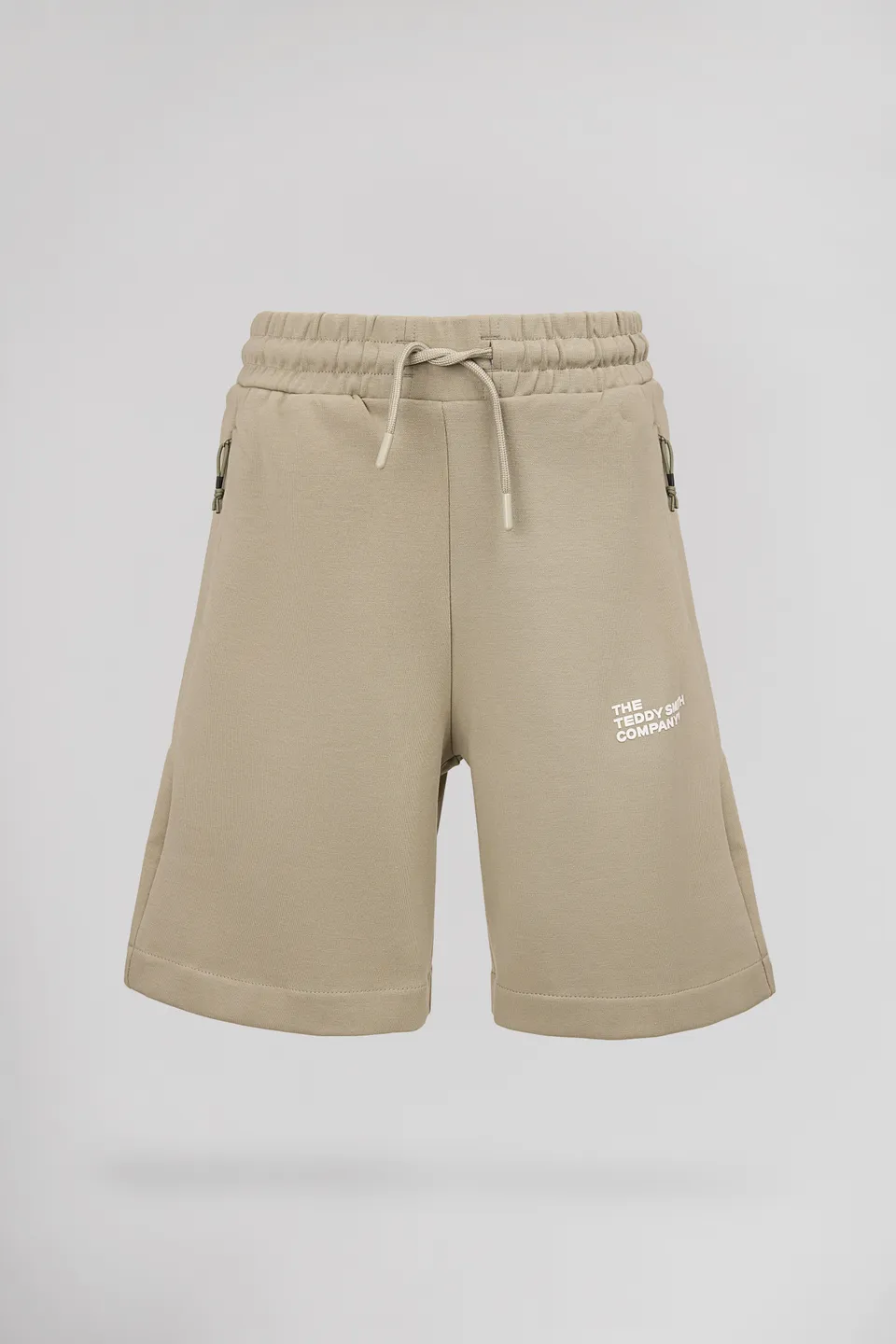 Teddy Smith S-Company short jogging bleach kaki enfant