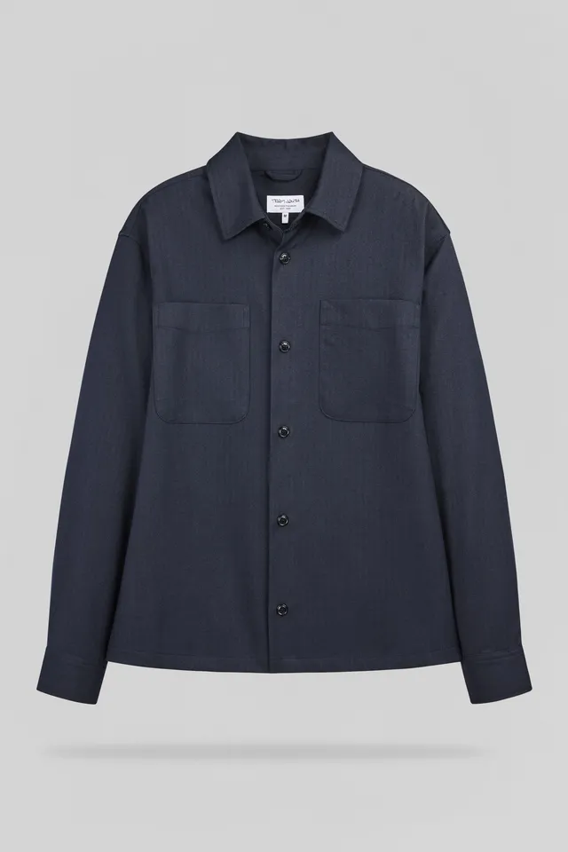Teddy Smith C-Felix ML Dark Navy surchemise homme