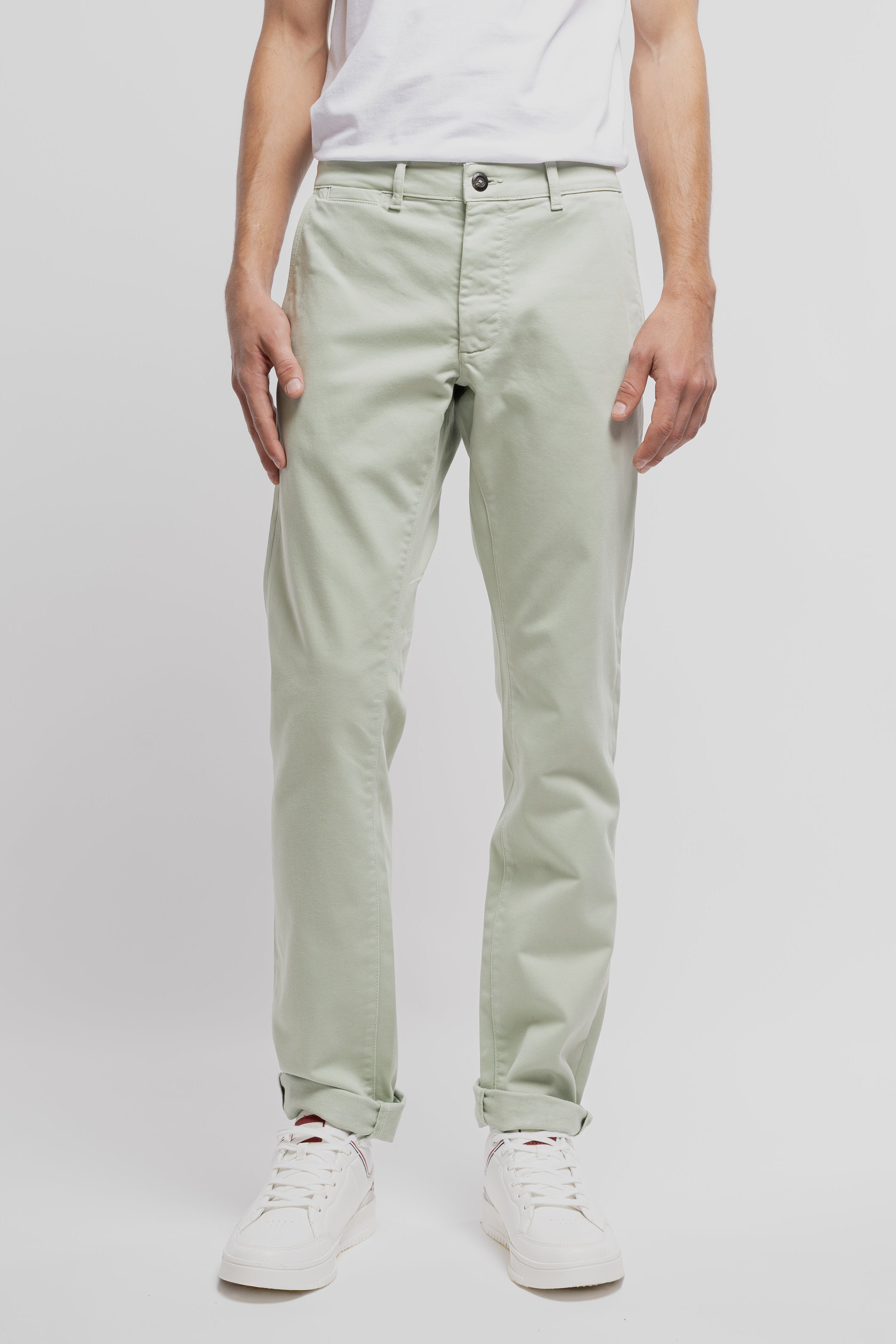 Teddy Smith Pallas Chino SW chino slim vert sauge