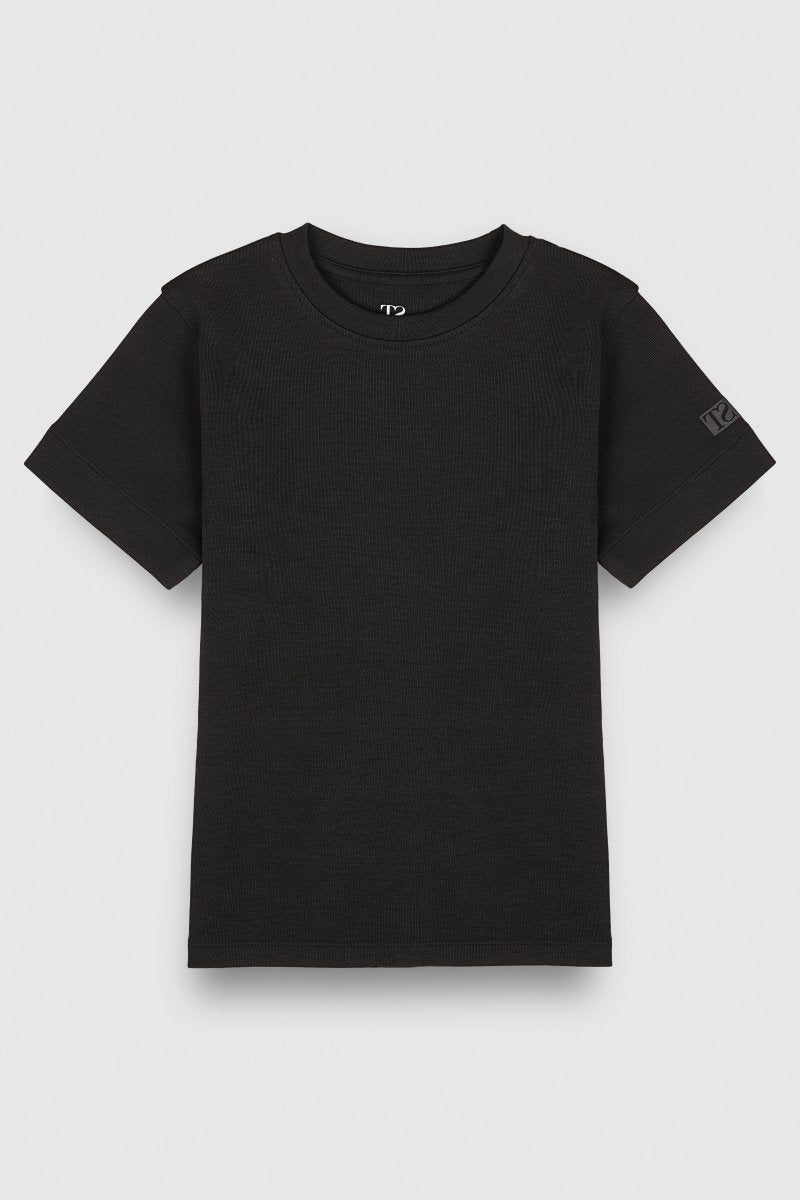 Teddy Smith T-RIBOU MC JR t-shirt fille noir