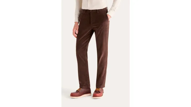 Dockers Crafted Khaki pantalon chino slim marron stretch