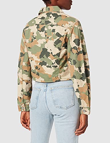 Lee Cropped Rider Veste Jean Femme Cropped