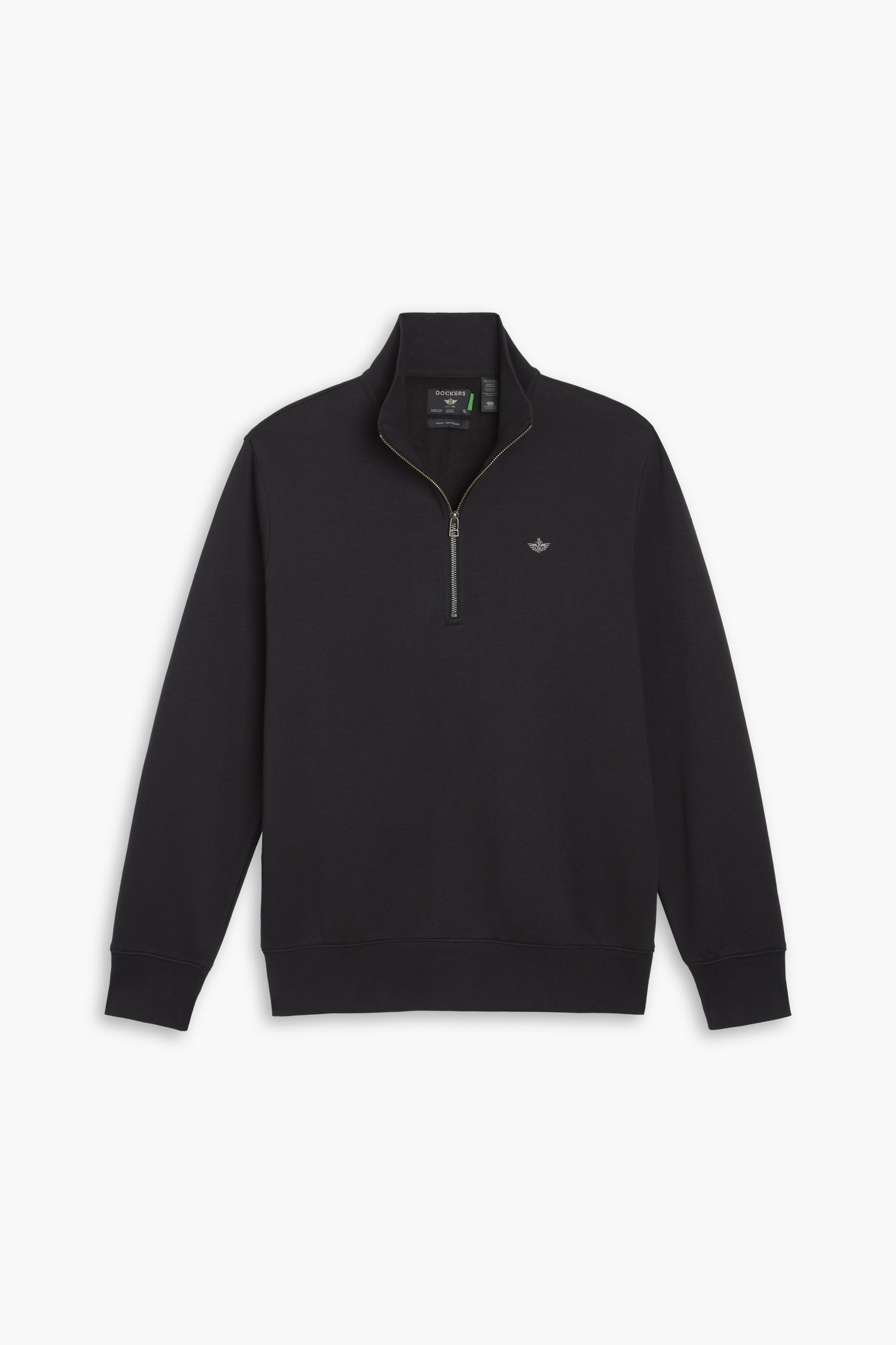Dockers sweat quart de zip regular noir