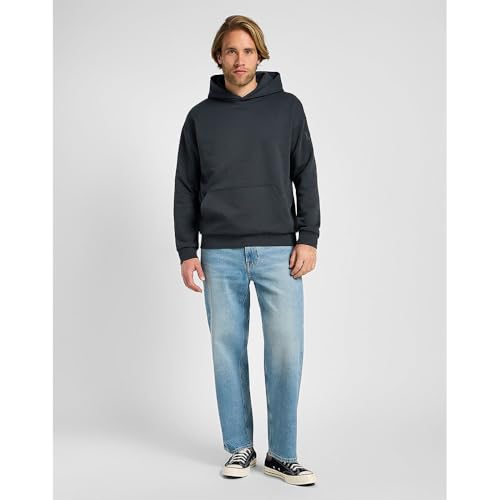 Lee Core Relaxed sweat homme XL noir délavé