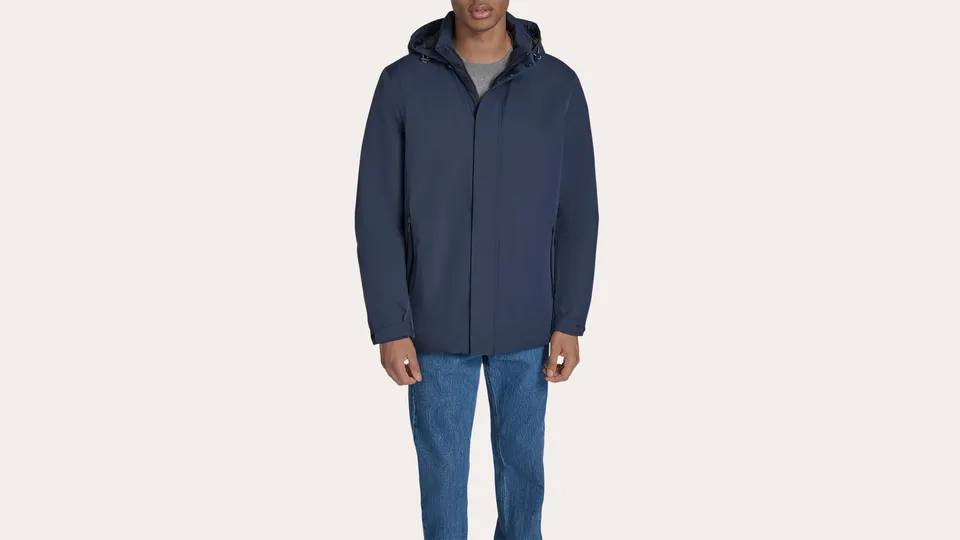Dockers Go Commuter veste pluie bleue navy M