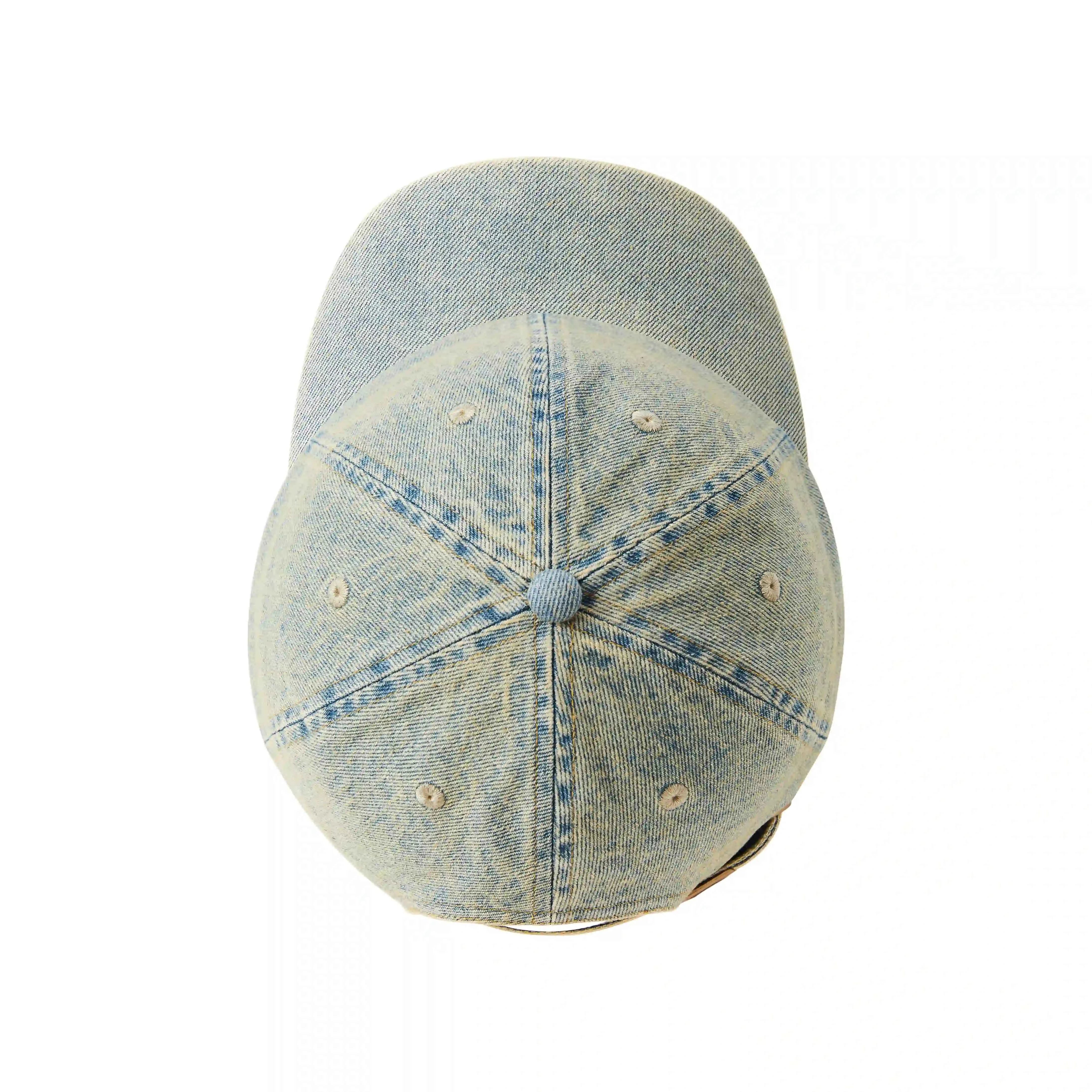 Labdip Abbott casquette denim dirty blue réglable
