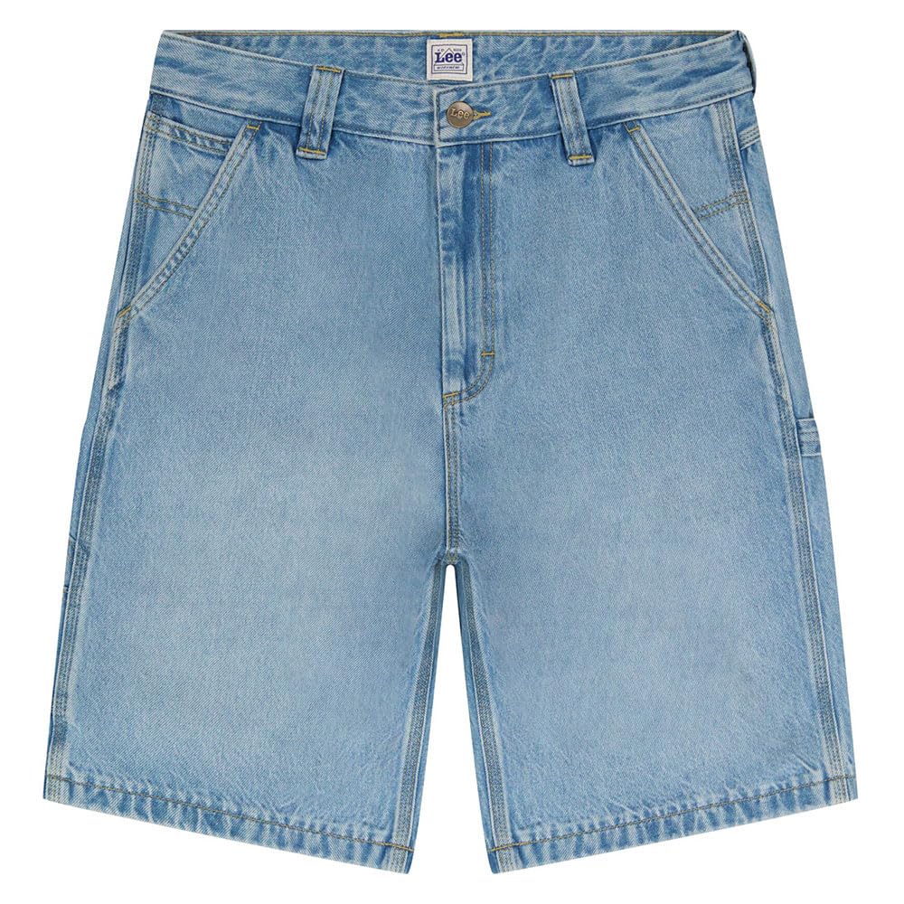Lee Carpenter Short homme kaki 36W coupe relax