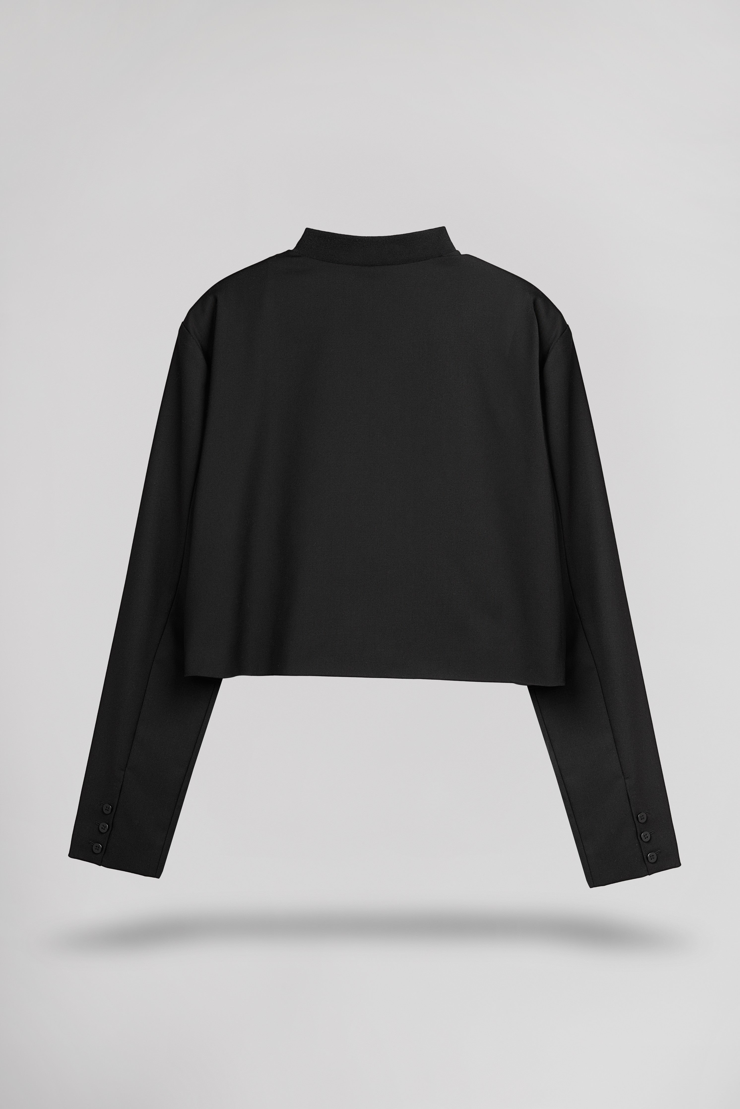 Teddy Smith B-Kendall veste courte doublée noire col montant