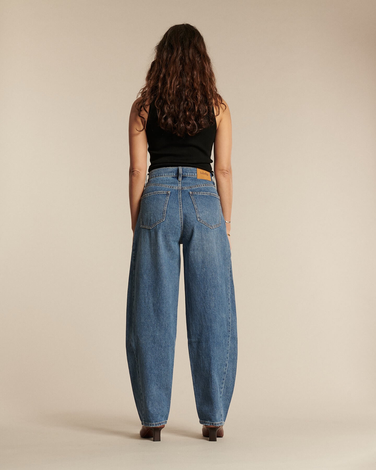 Labdip Osaka Jean Ballon Femme Ash Blue 12,75 oz