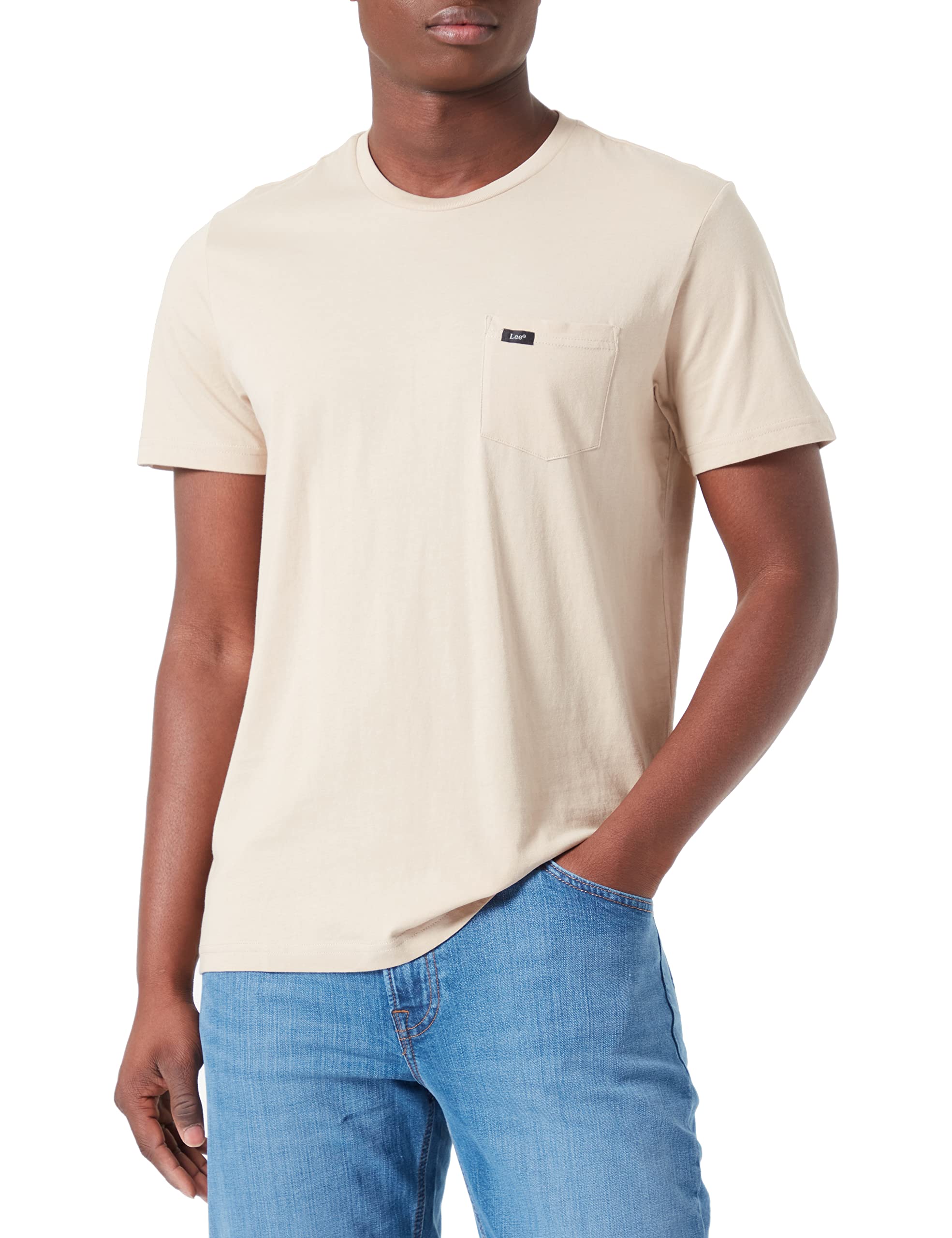 Lee Pocket Tee t-shirt homme noir coupe regular
