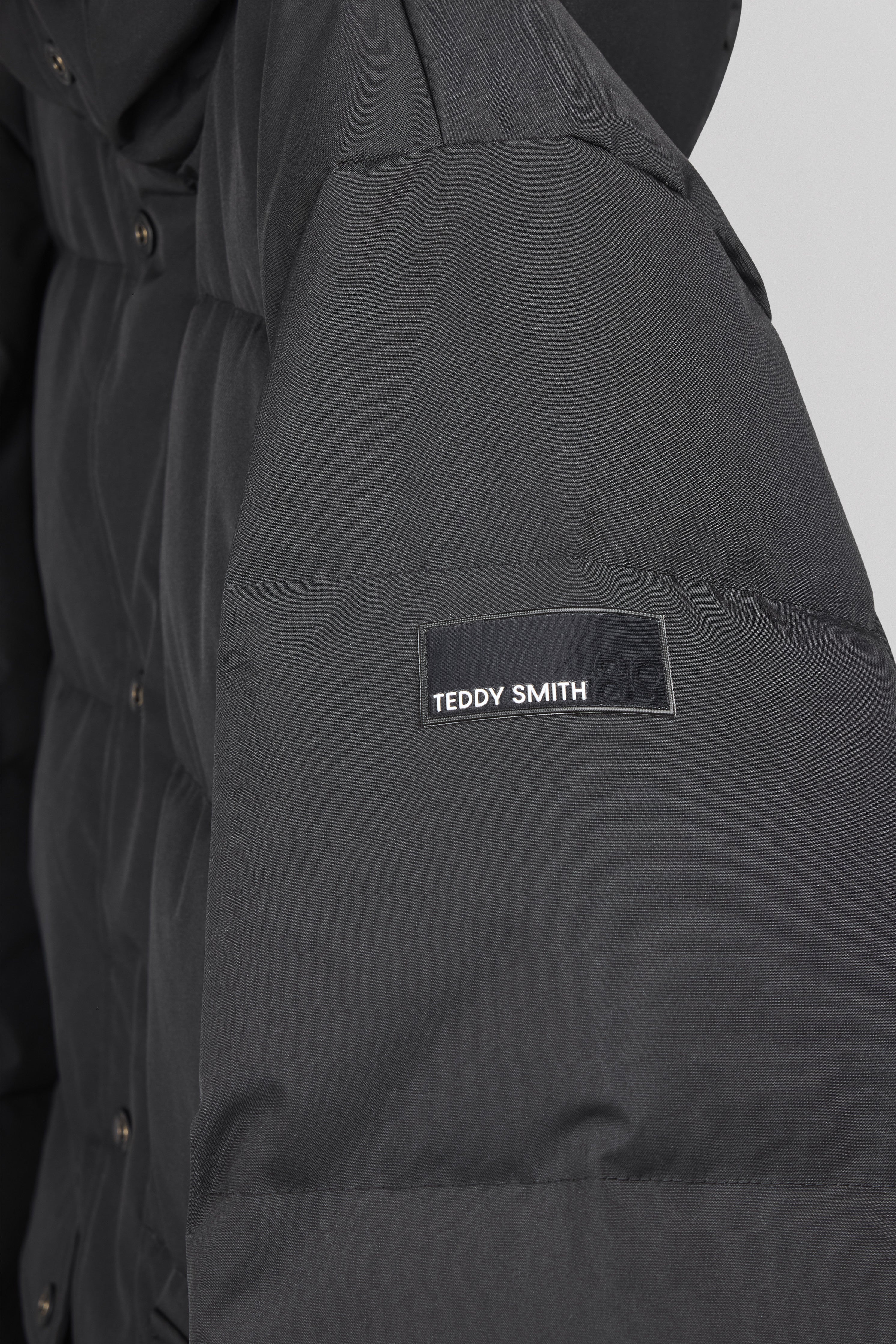 Teddy Smith B-Zakaria doudoune noir homme capuche