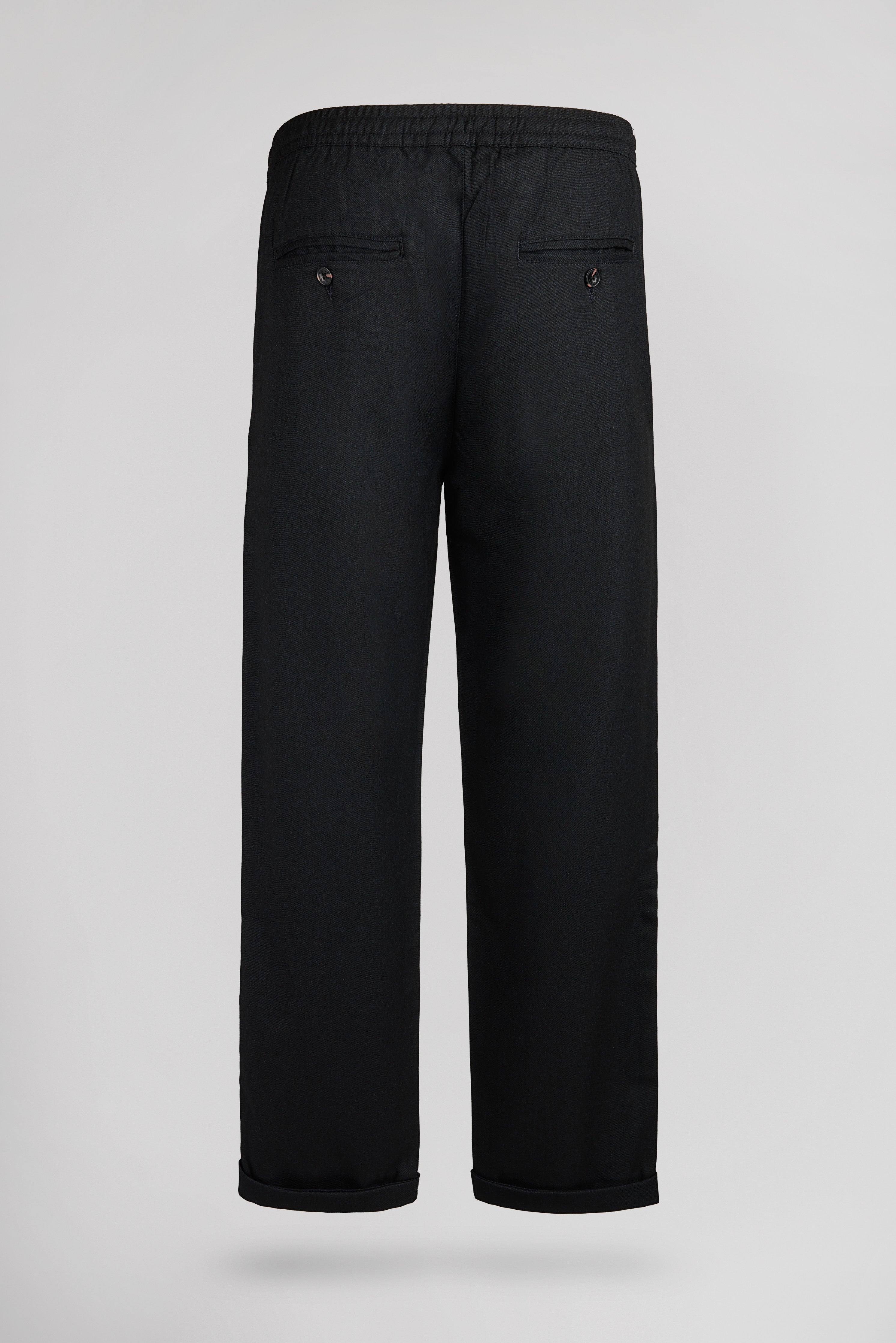 Teddy Smith Pywan 2 pantalon slim flanelle noir homme