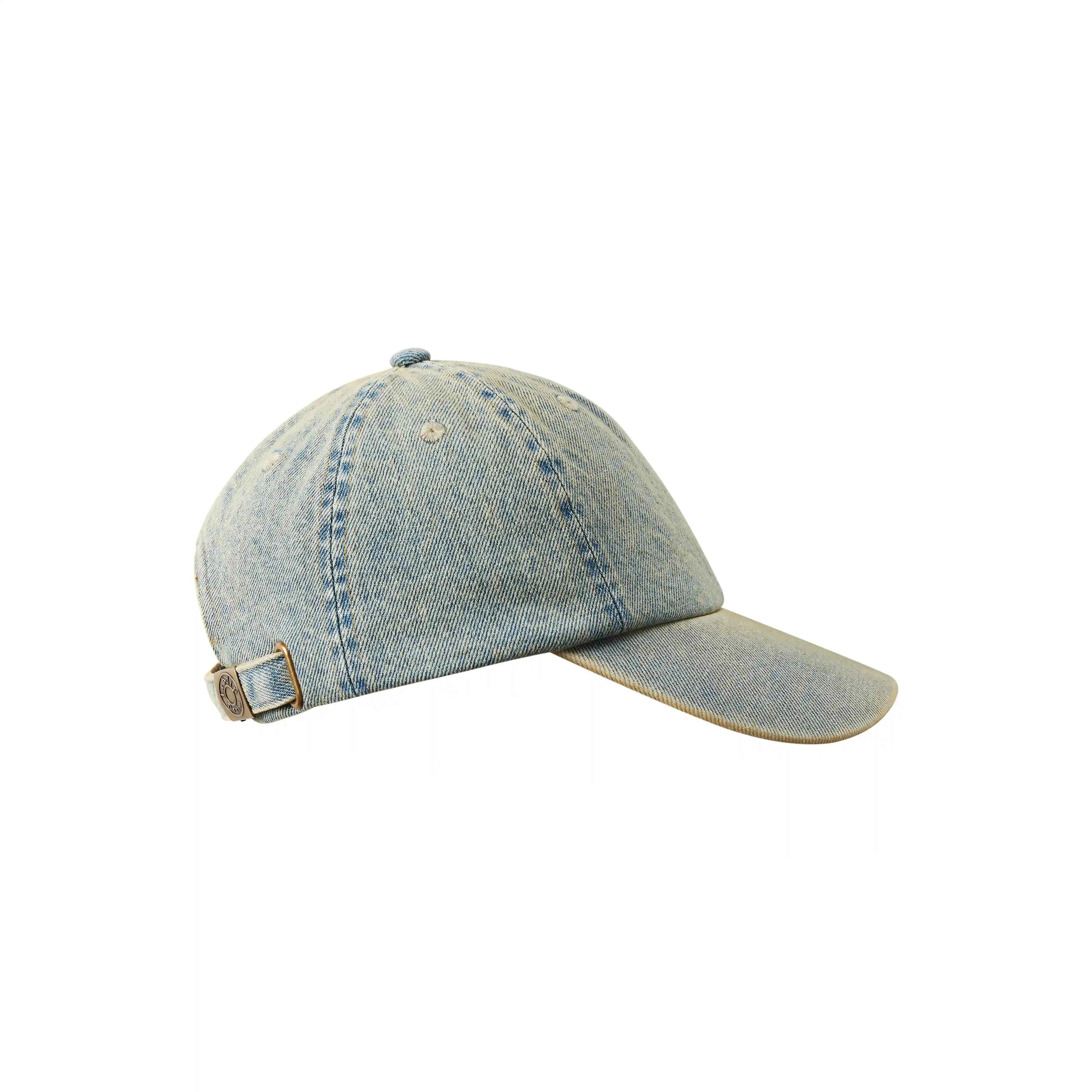 Labdip Abbott casquette denim dirty blue réglable