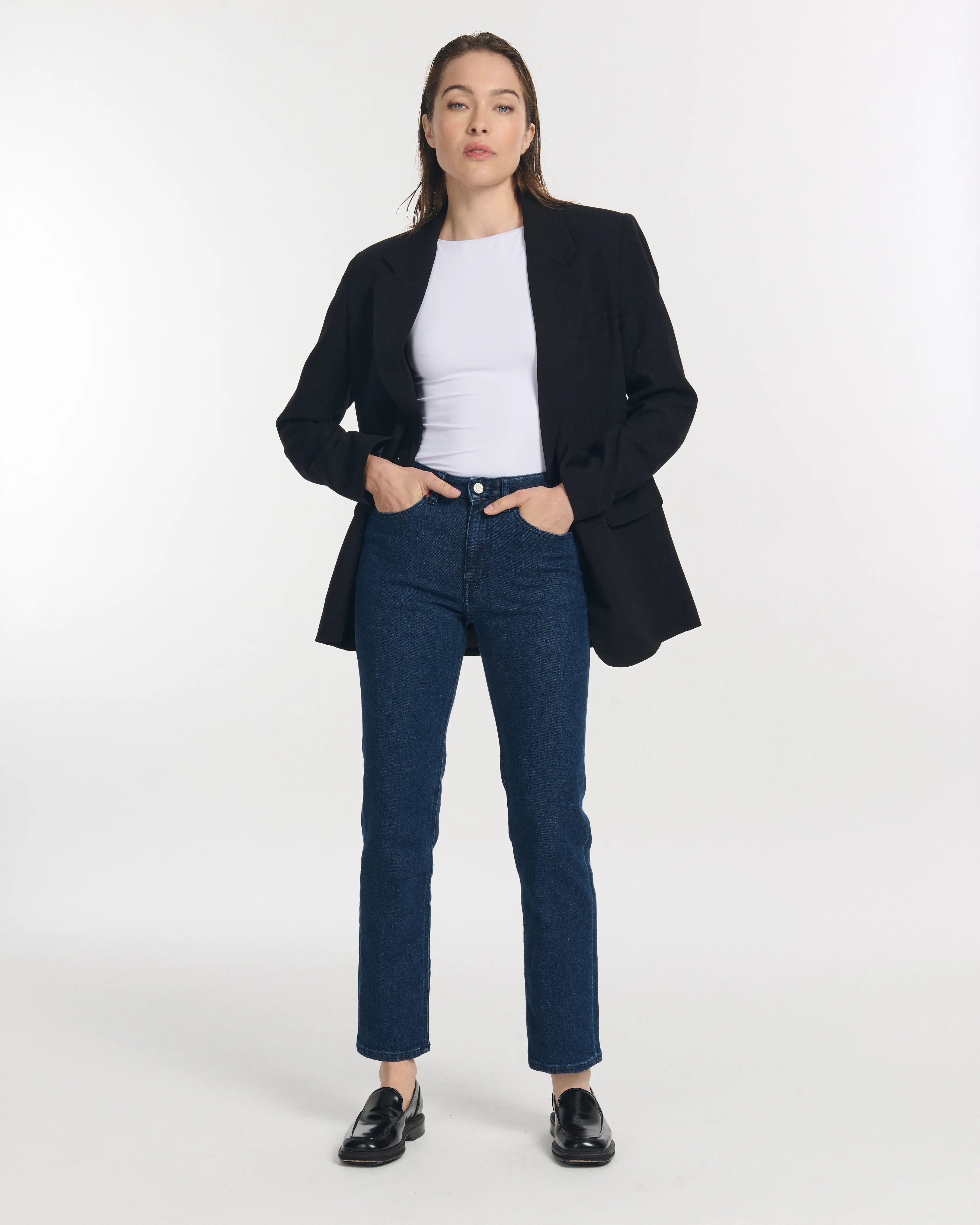 Labdip Pixie jean droit BR 70 brut stretch taille moyenne