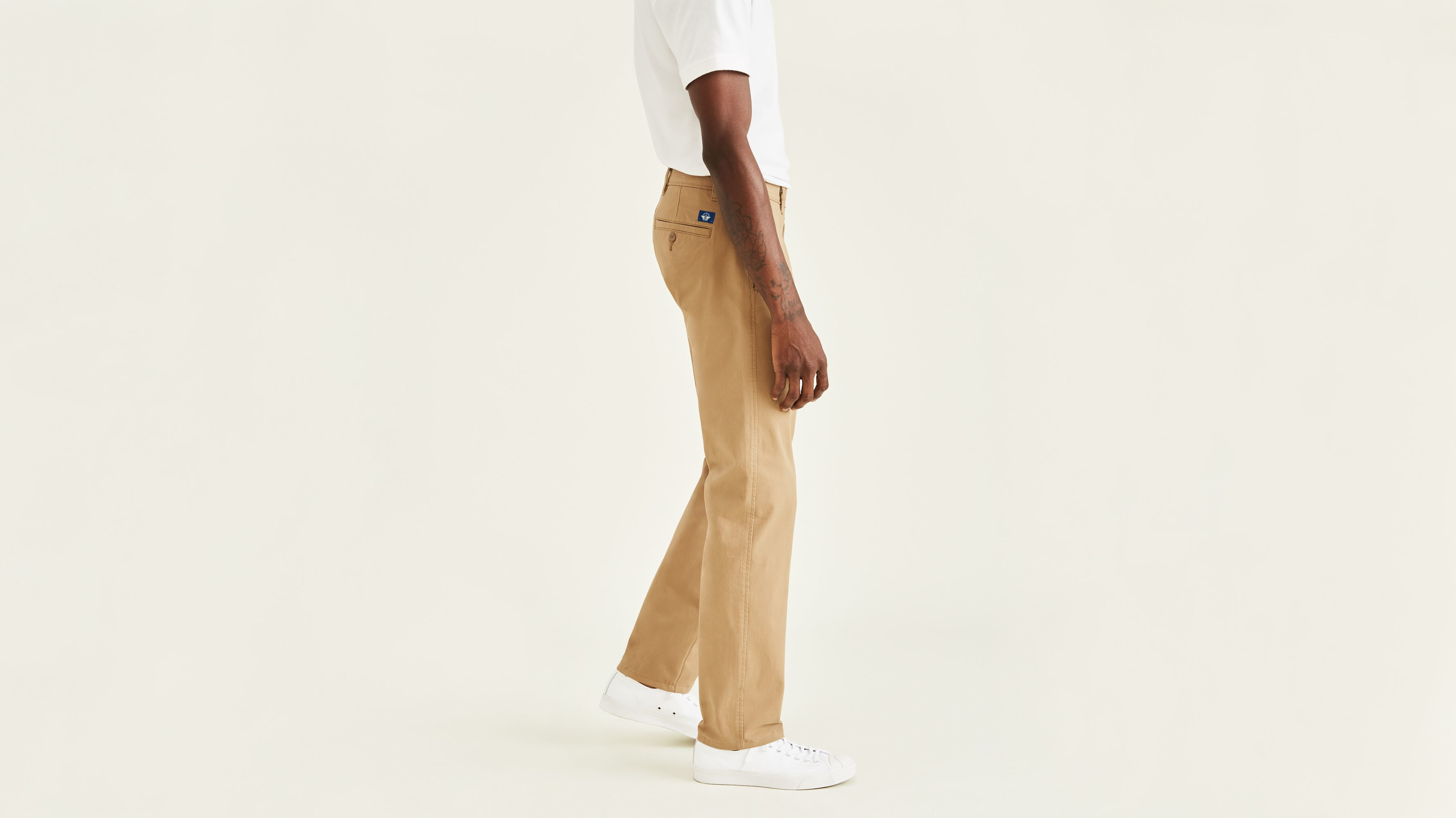 Dockers Ultimate chino homme droit kaki 360 Flex