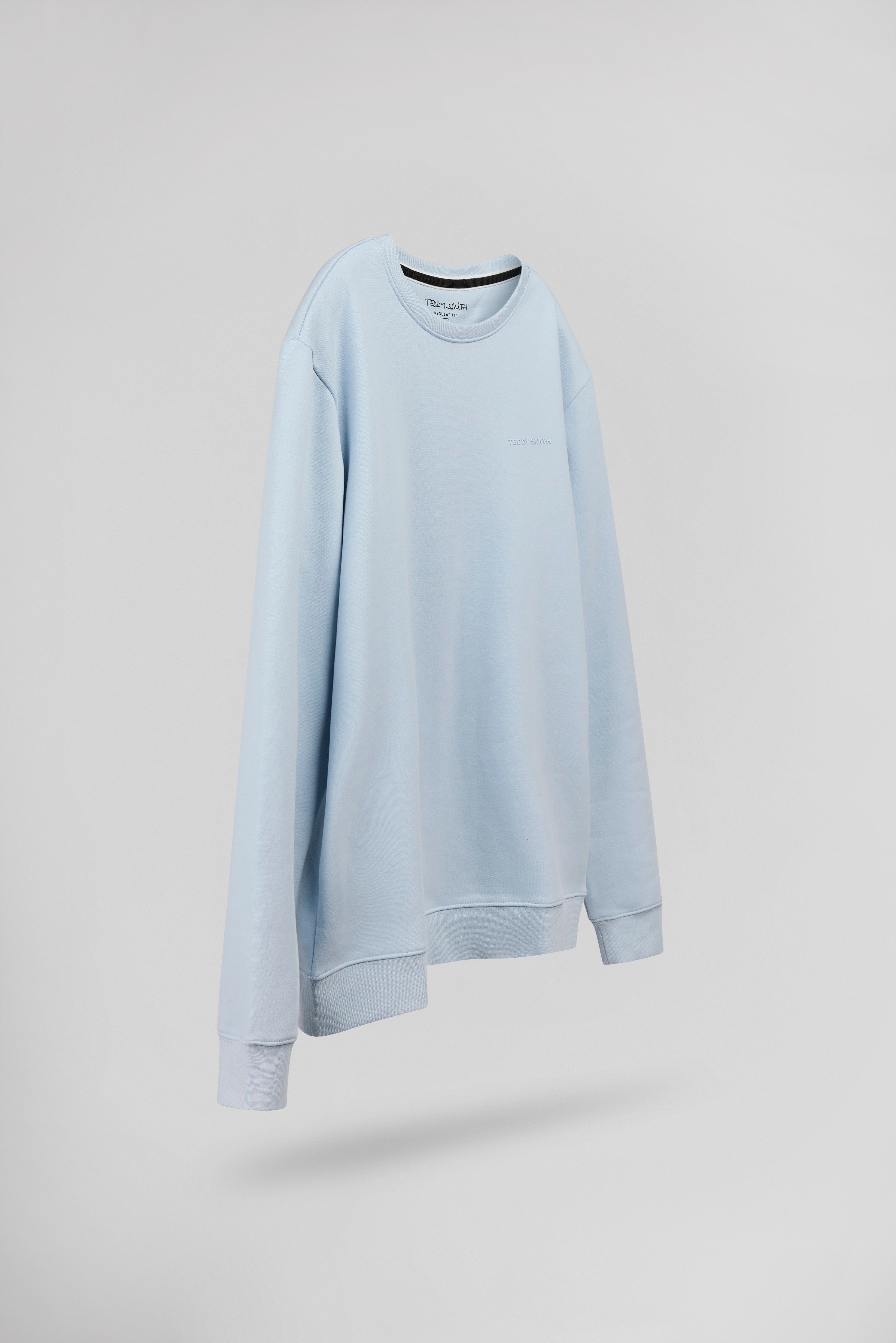 Teddy Smith S-Nark RC sweat Pastel Blue molleton