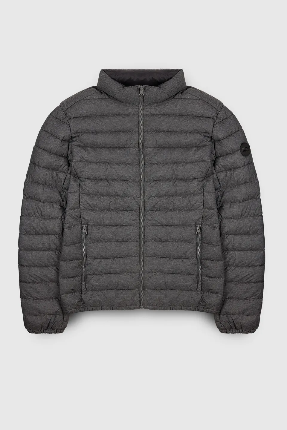 Teddy Smith Blight doudoune homme Melange Black ajustée