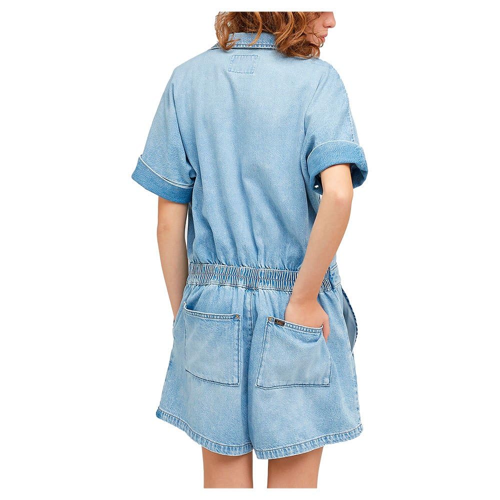 Lee Unionall combi-short femme denim clair XS