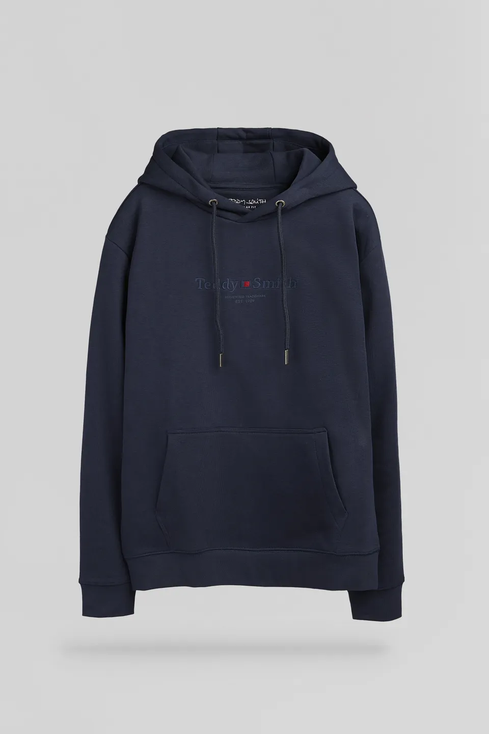 Teddy Smith S-Jim Hoody sweat capuche bleu marine