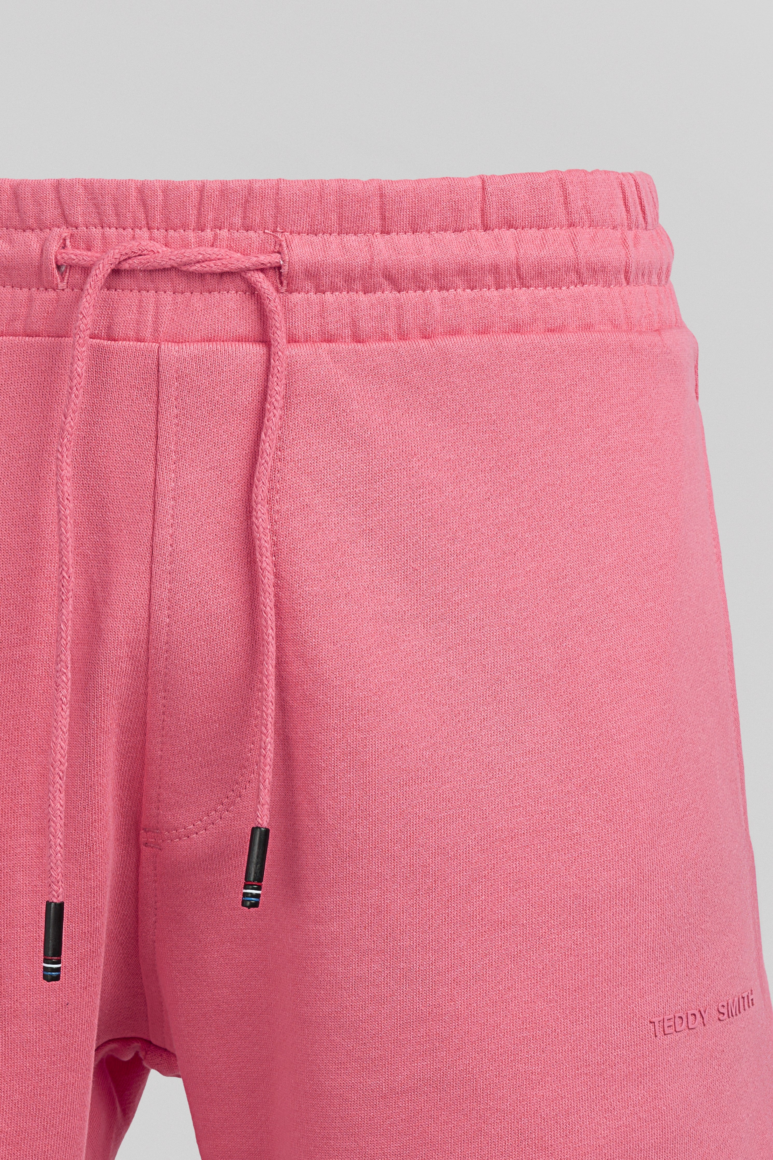 Teddy Smith S-Narky SH short molleton rose vif homme
