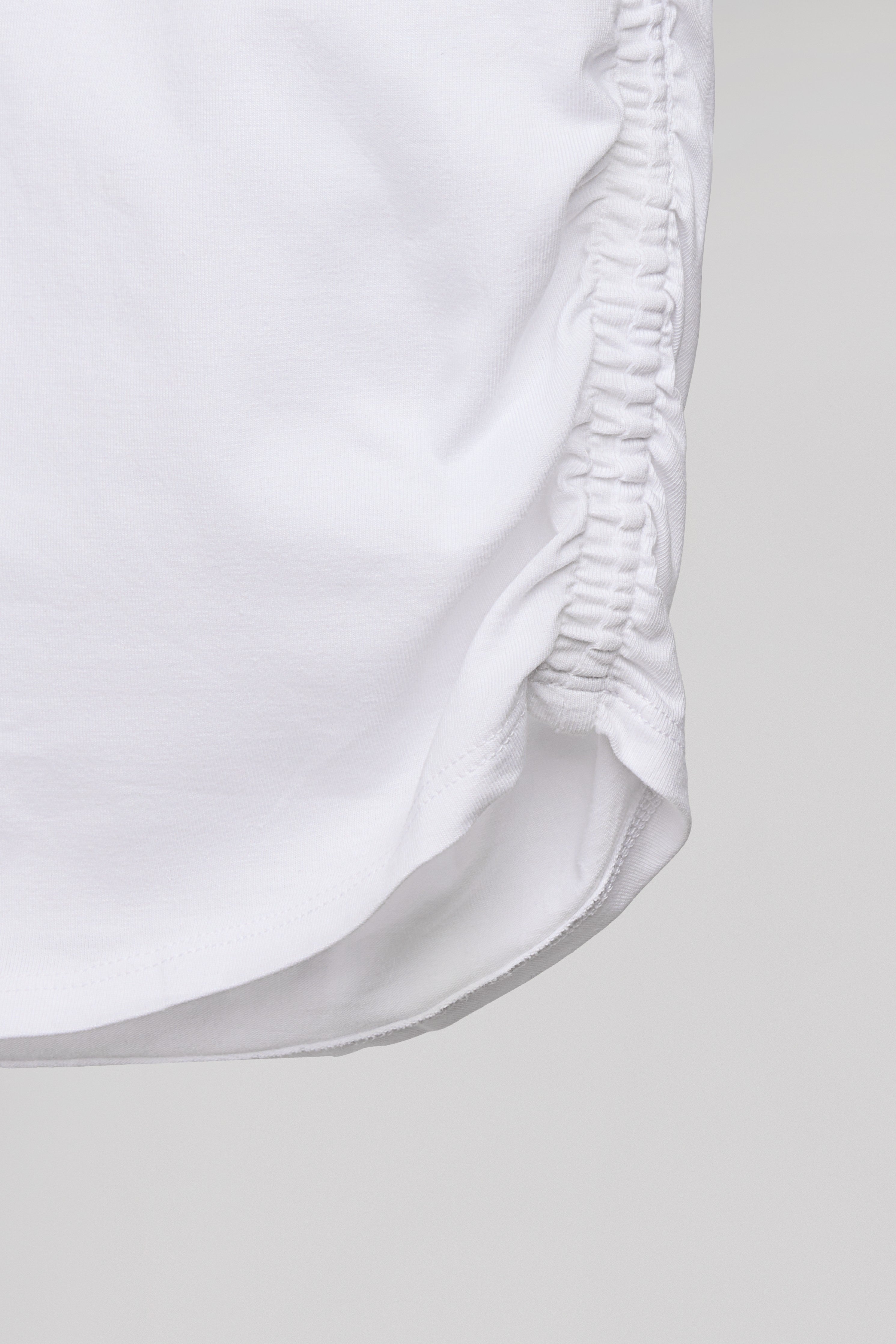 Teddy Smith T-Fronce MC Jr t-shirt fille blanc ajusté