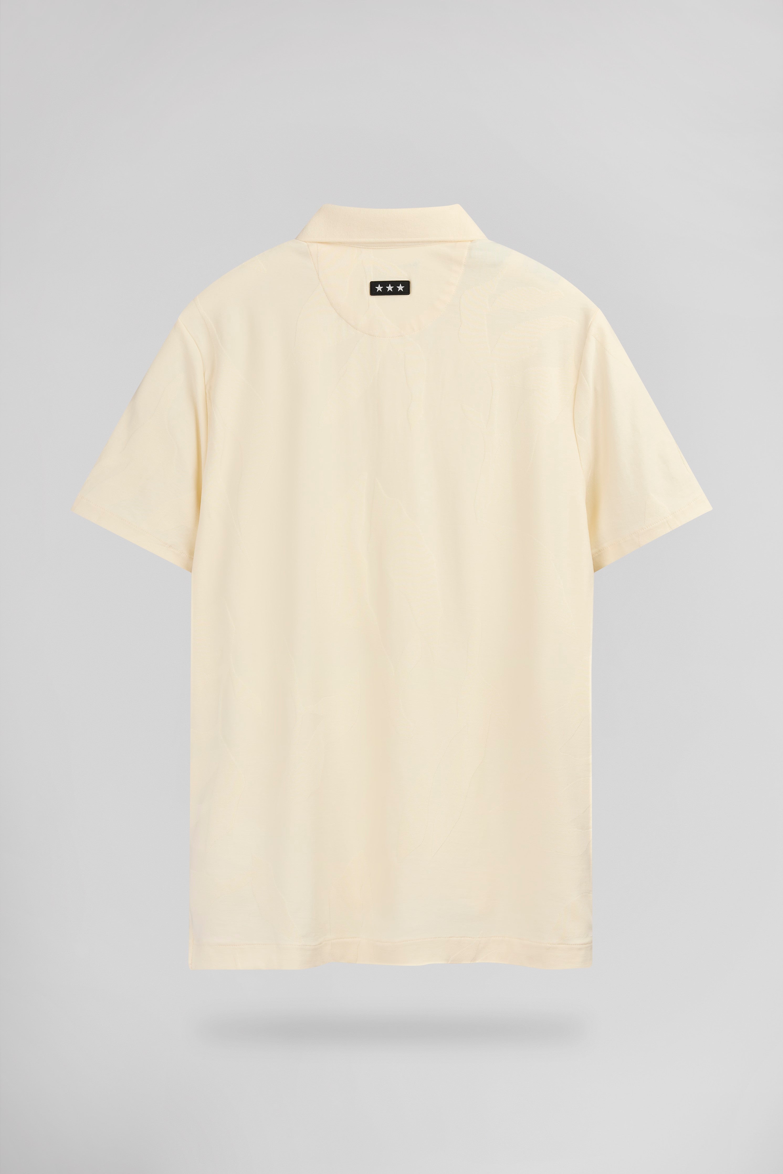 Teddy Smith P-Graham MC polo cream jacquard