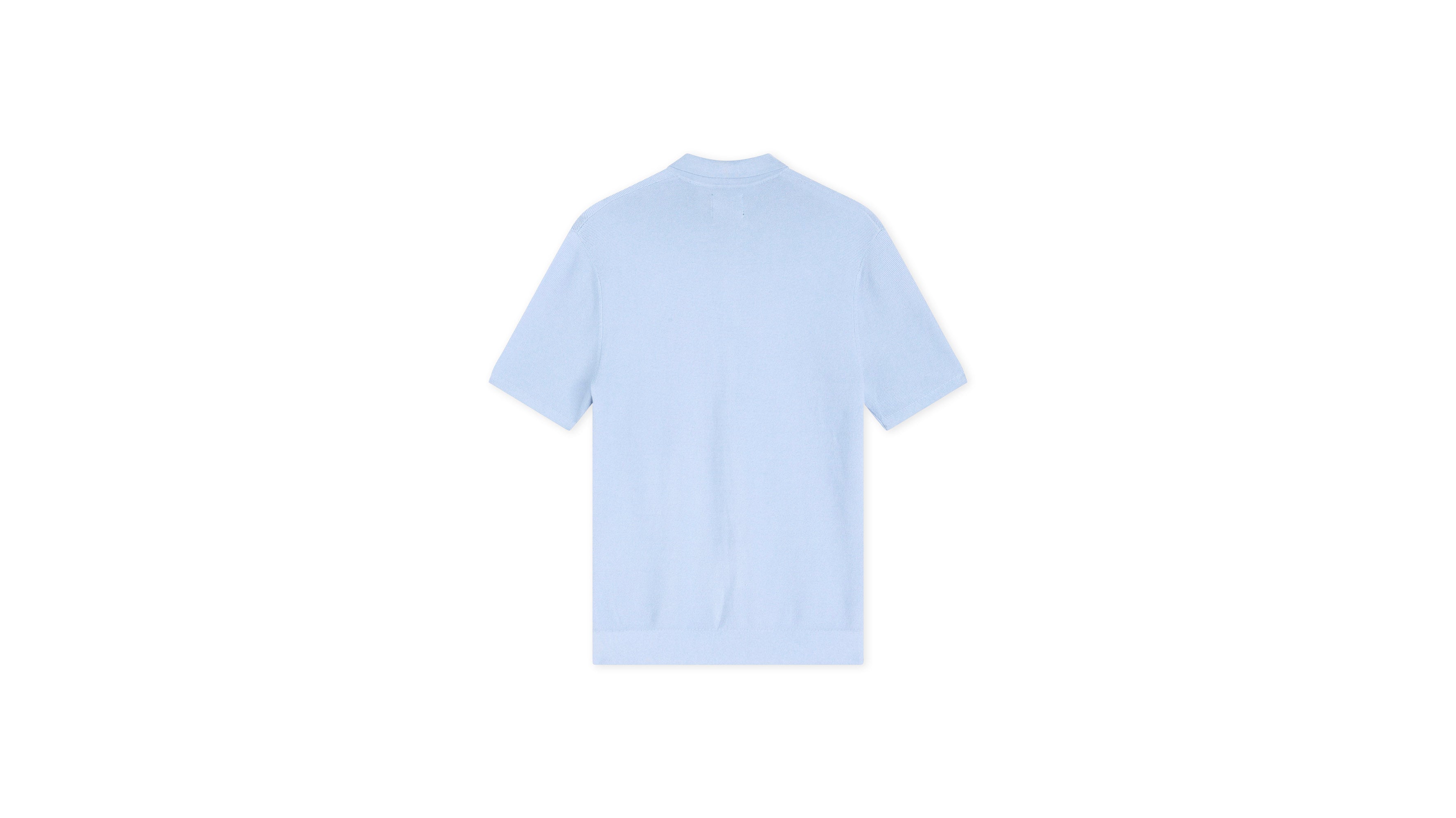 Dockers polo maille regular bleu