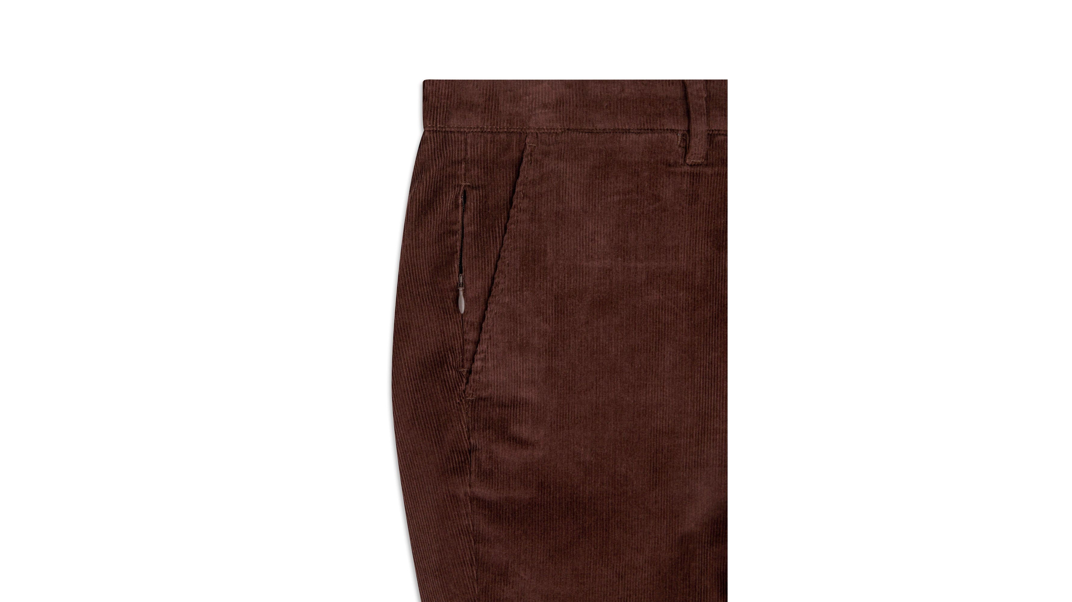 Dockers Crafted Khaki chino slim tapered marron stretch