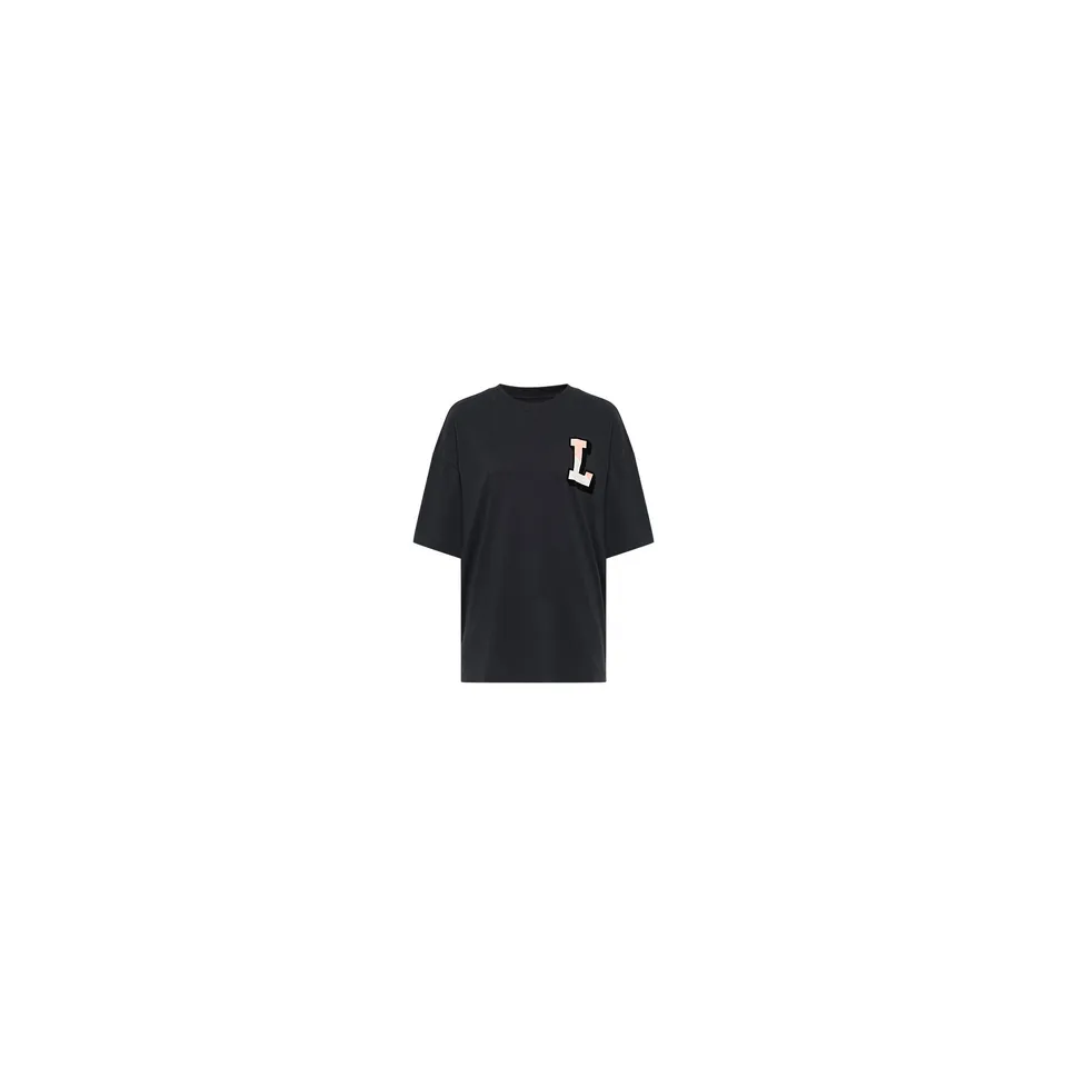Lee Relaxed T-shirt femme col rond noir