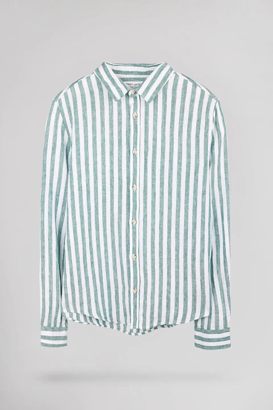 Teddy Smith C-Linen chemise lin Forest Green taille S
