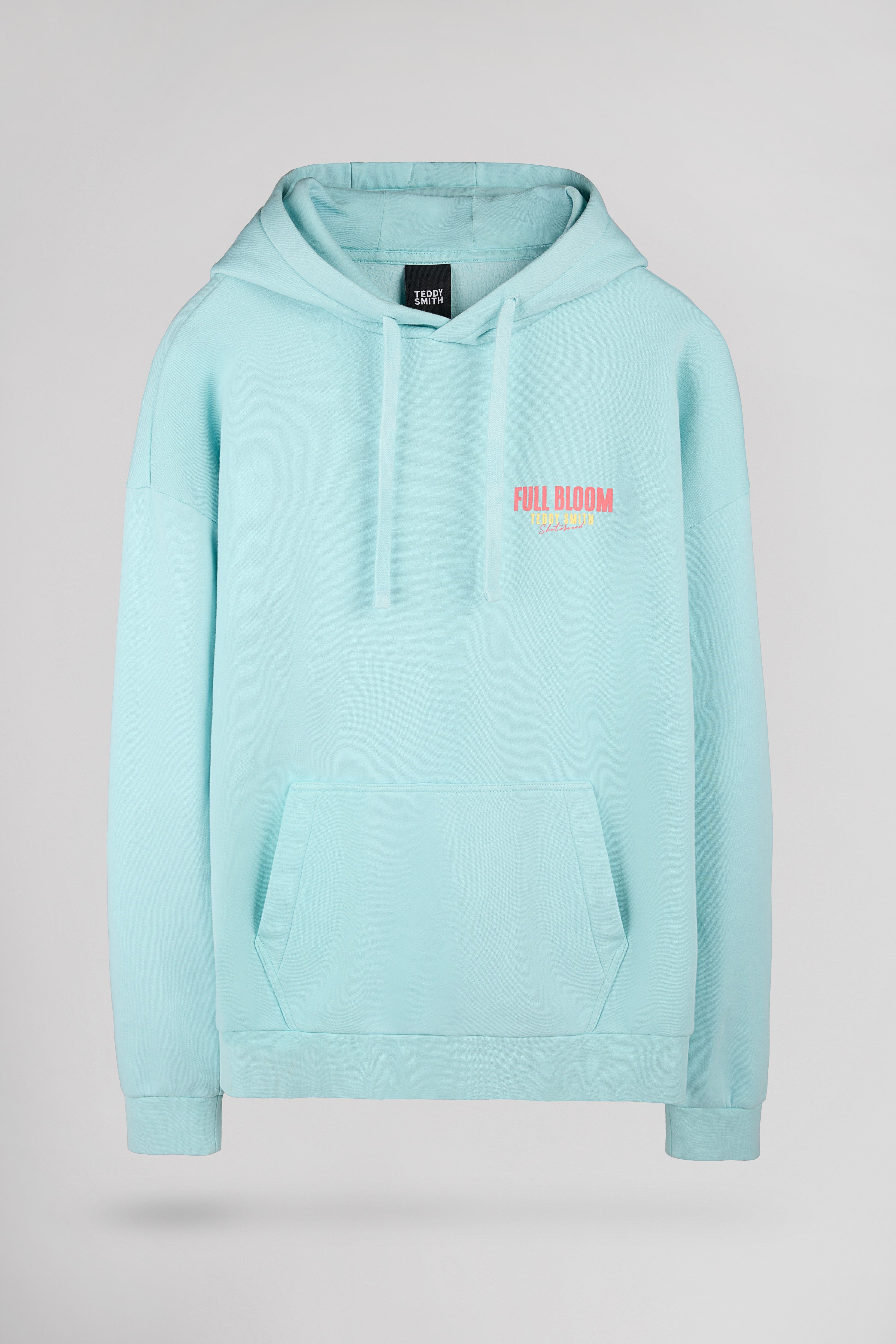 Teddy Smith S-Rima Hoody sweat capuche bleu lagon