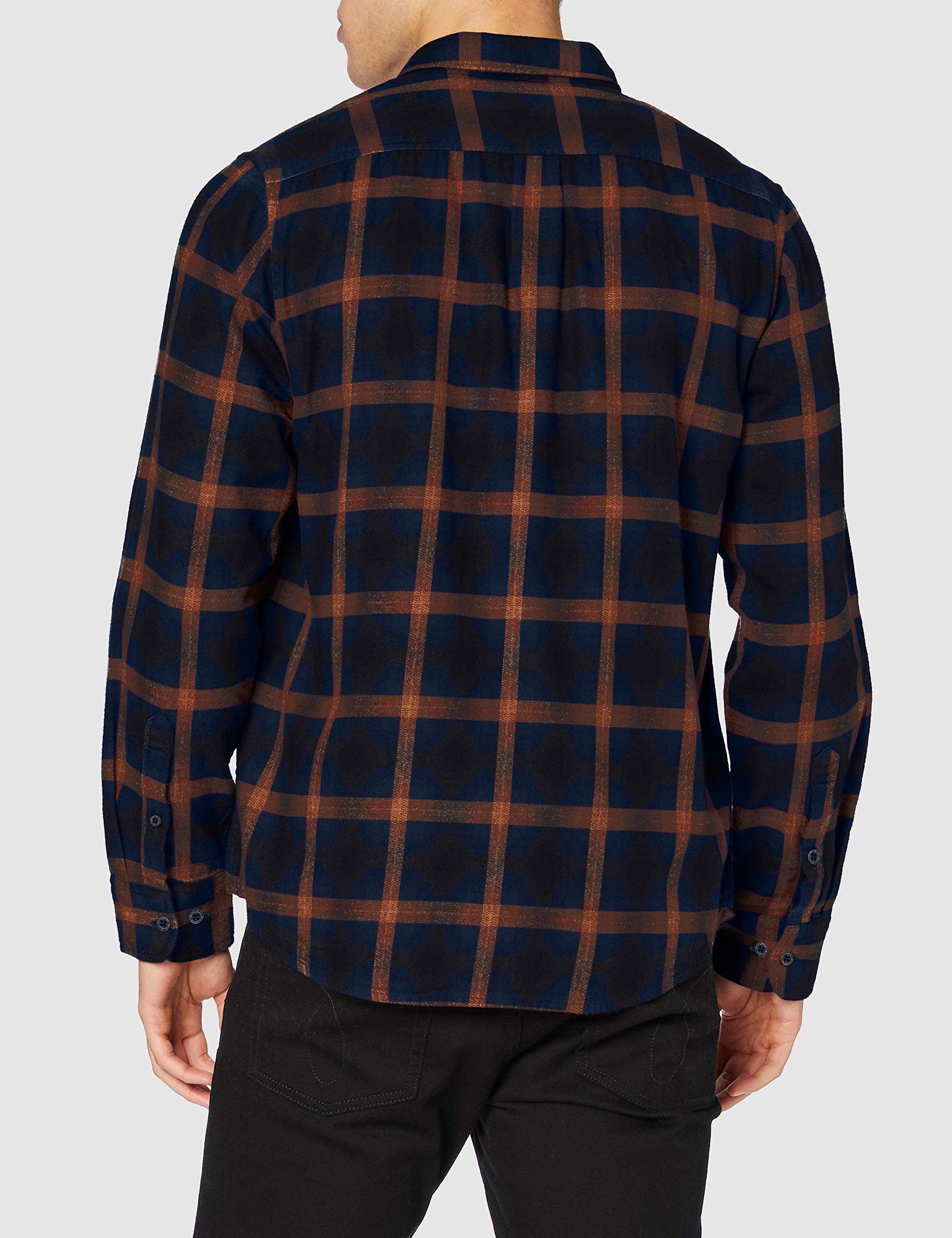 Lee Bouton Down T-Shirt Homme Marine