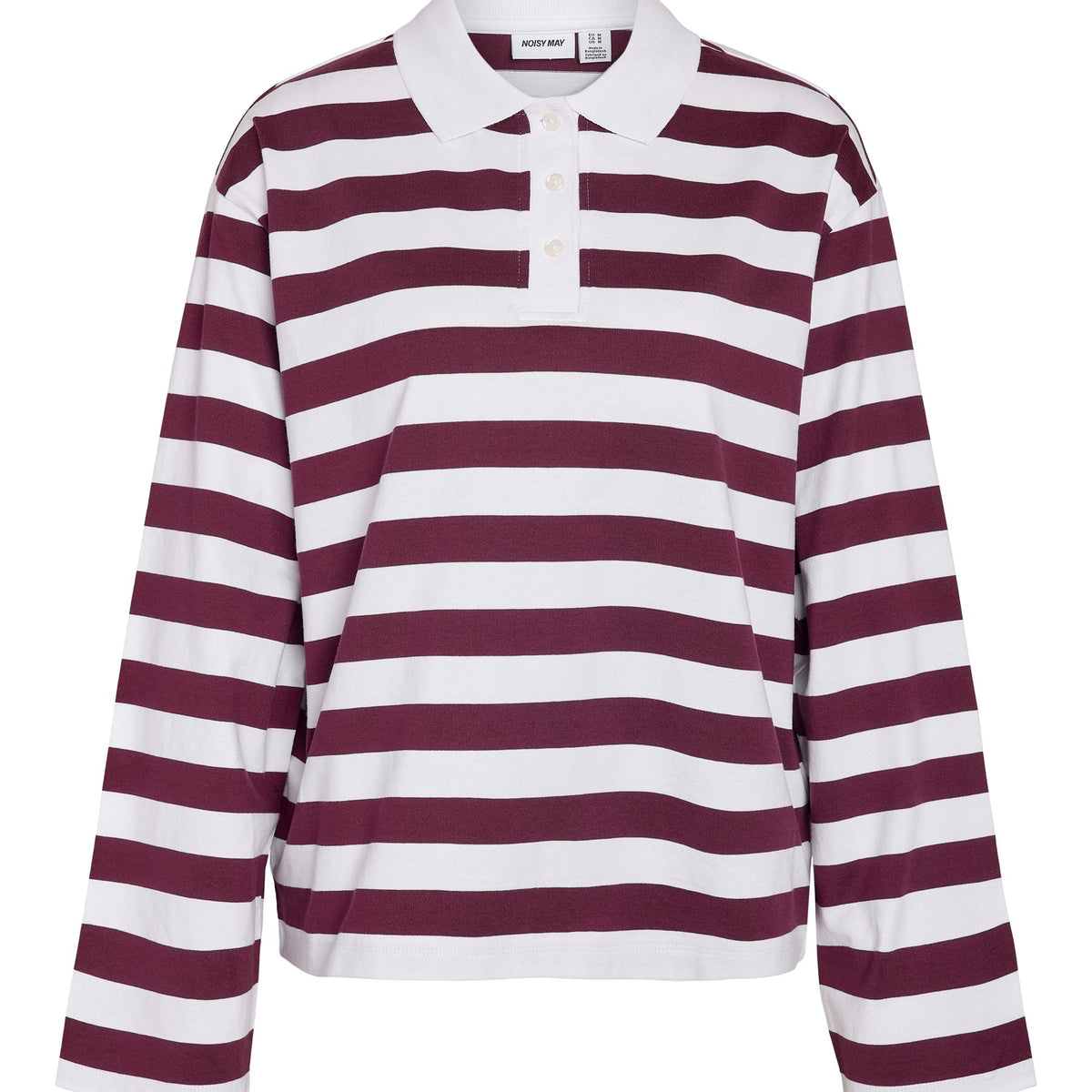Noisy May NM Dollie polo manches longues coupe ample